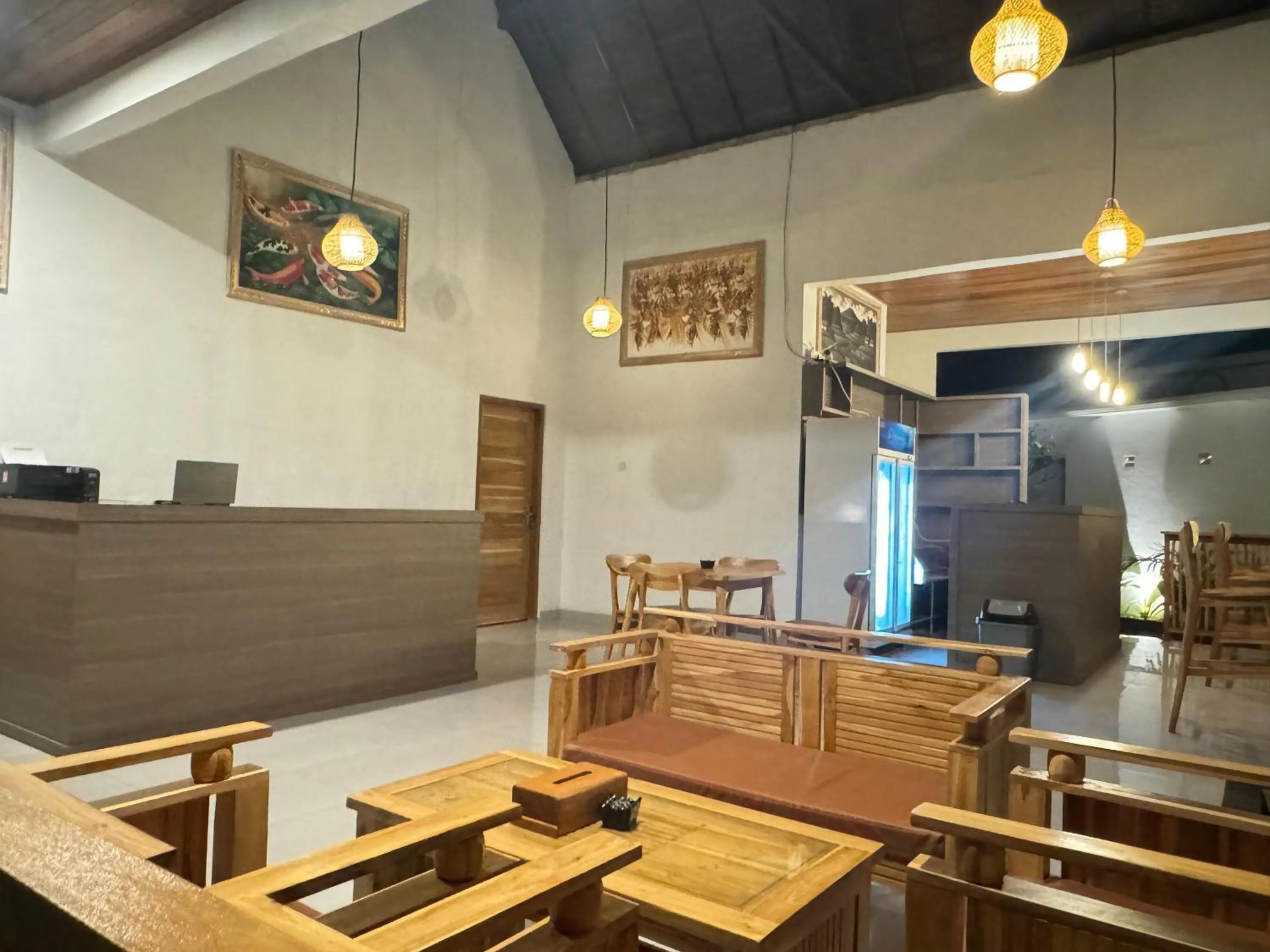 Lobby or reception in Kelingking Parama Resort