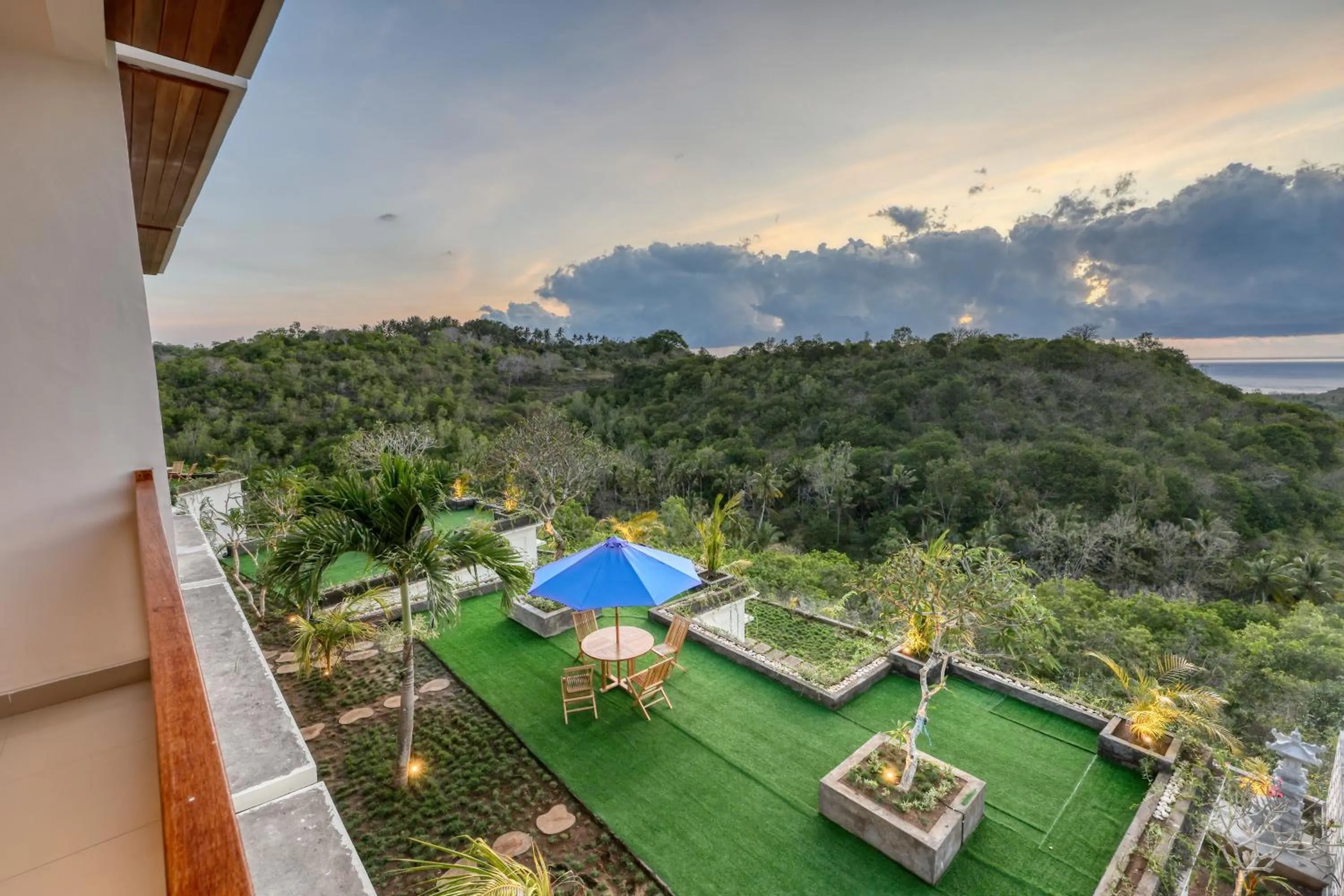 Natural landscape in Kelingking Parama Resort