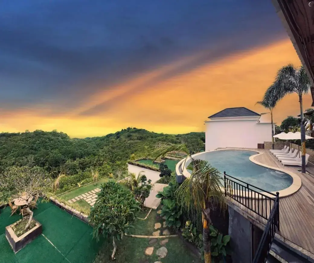 Property building in Kelingking Parama Resort Property building in Kelingking Parama Resort