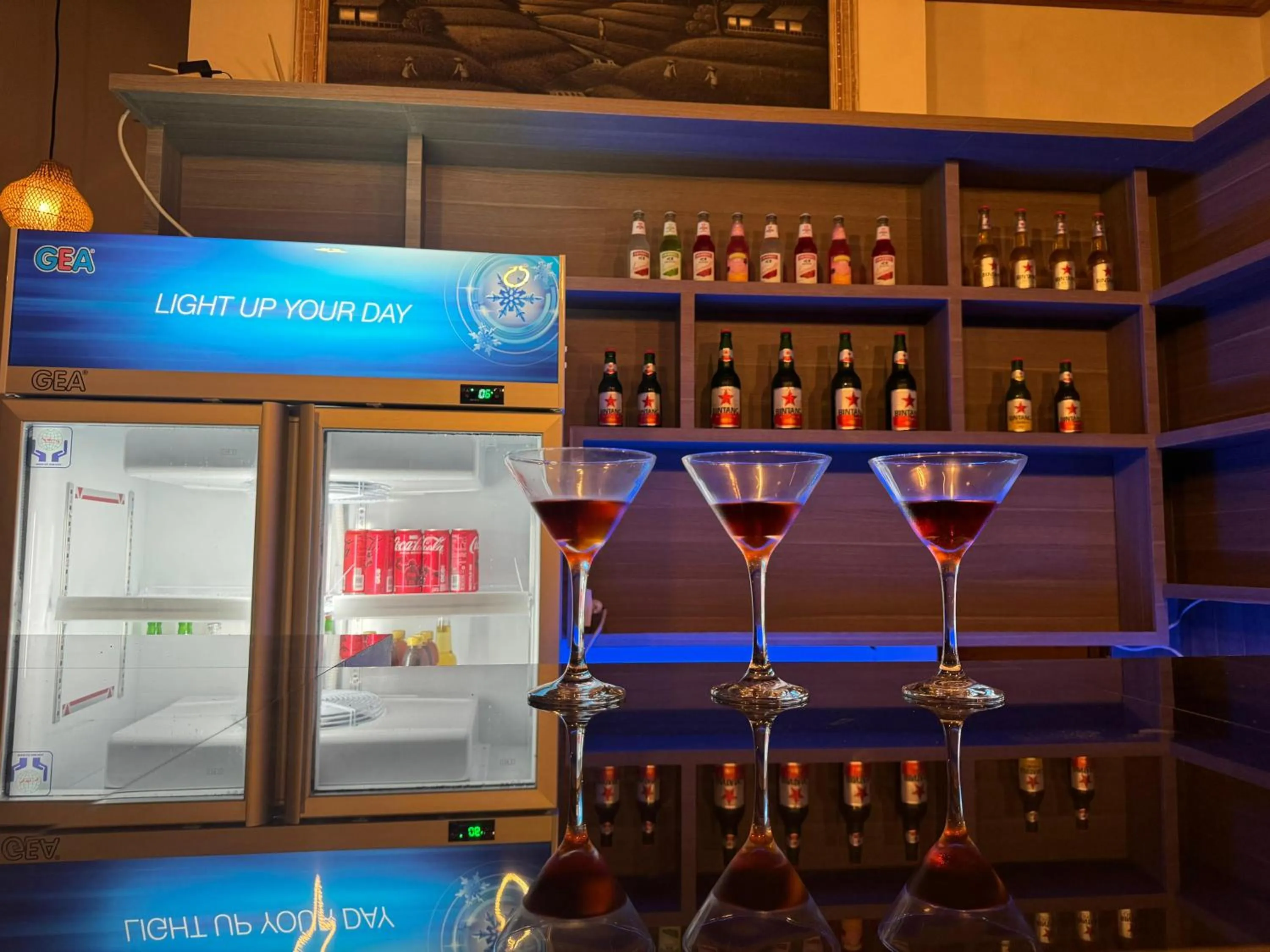 Lounge or bar in Kelingking Parama Resort