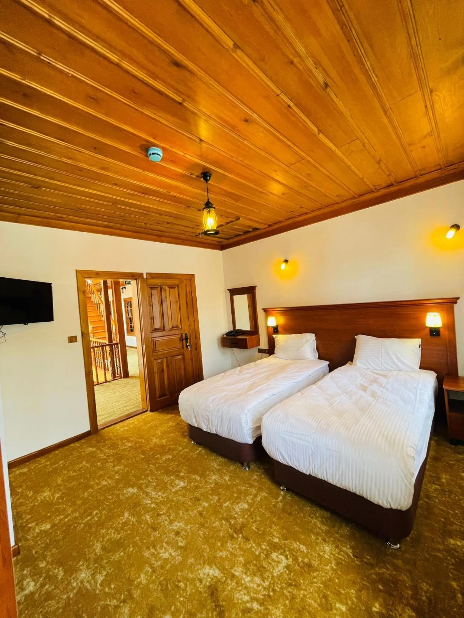 Bed in Kiliseli Han Butik Otel