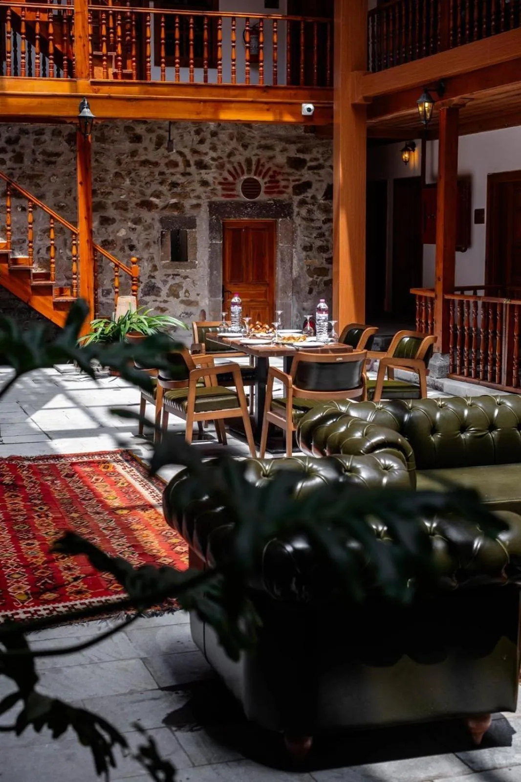 Patio in Kiliseli Han Butik Otel