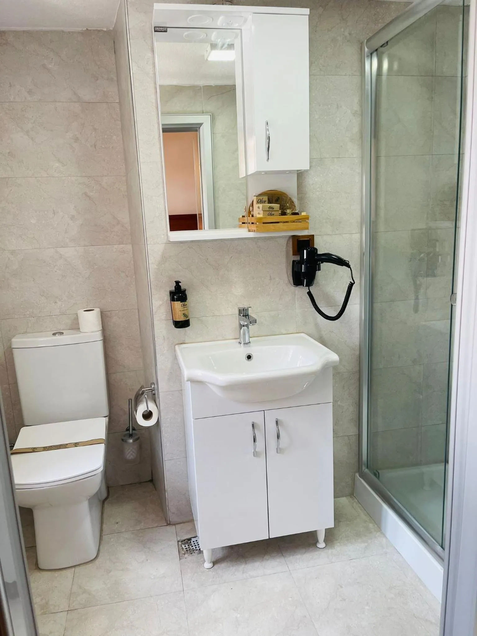 Shower in Kiliseli Han Butik Otel