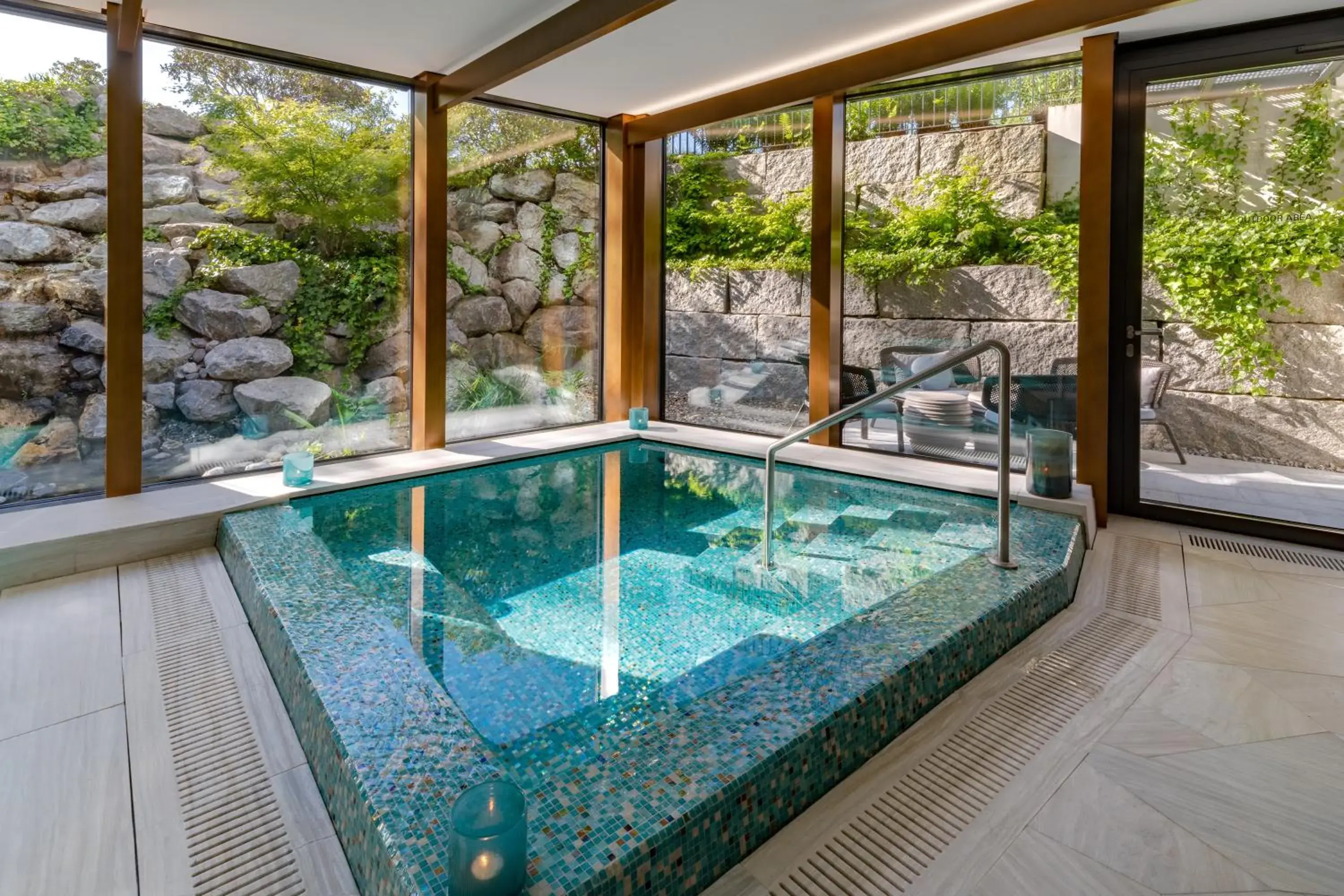 Spa and wellness centre/facilities in FIVE Zurich - Luxury City Resort Spa and wellness centre/facilities in FIVE Zurich - Luxury City Resort