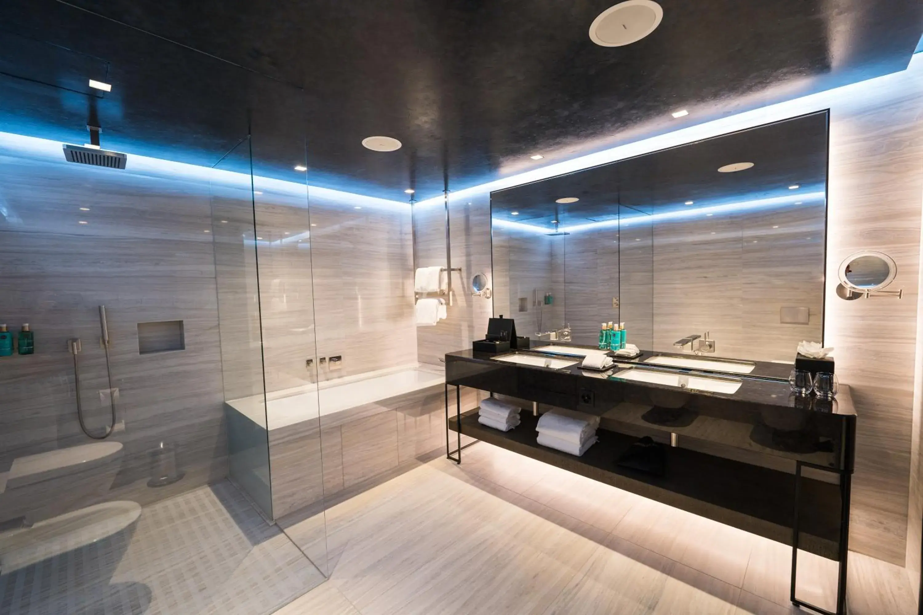 Bathroom in FIVE Zurich - Luxury City Resort Bathroom in FIVE Zurich - Luxury City Resort