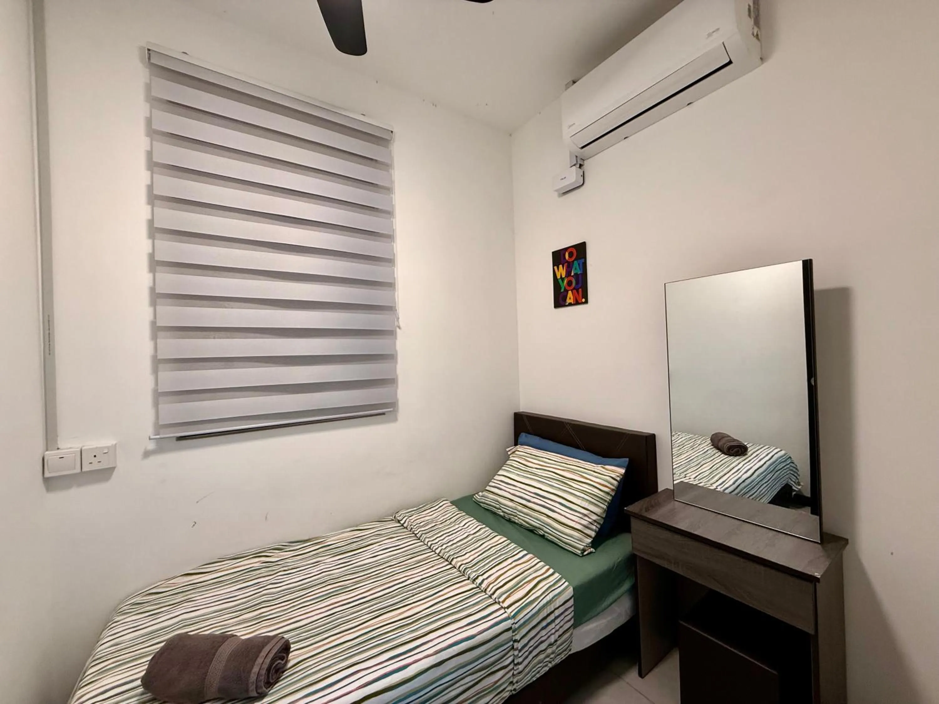 Bed in Neu Suites Service Apartment By Moonlight