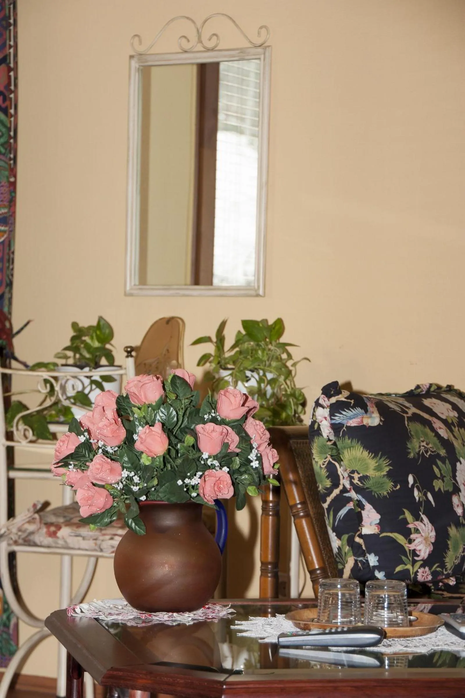 Decorative detail in Bellevue Budapest B&B