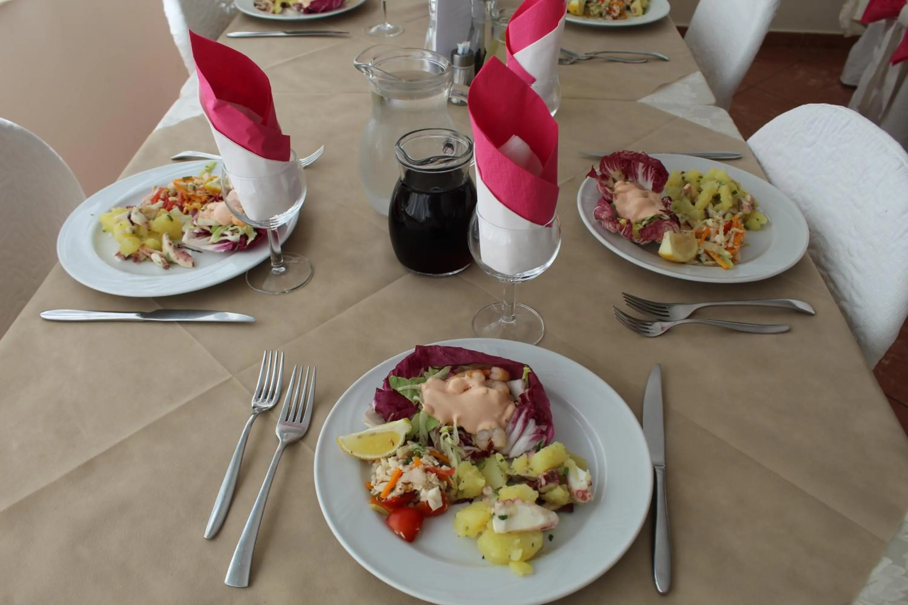 Food in Hotel Aurora Mare