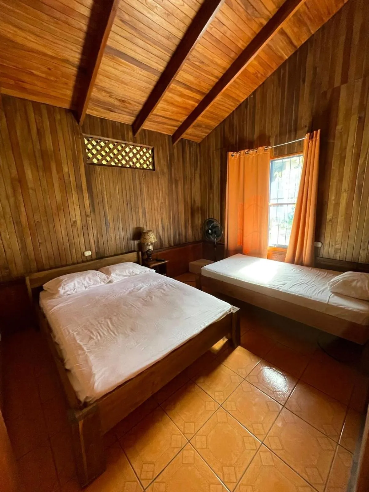Bed in Cabinas La Catarata
