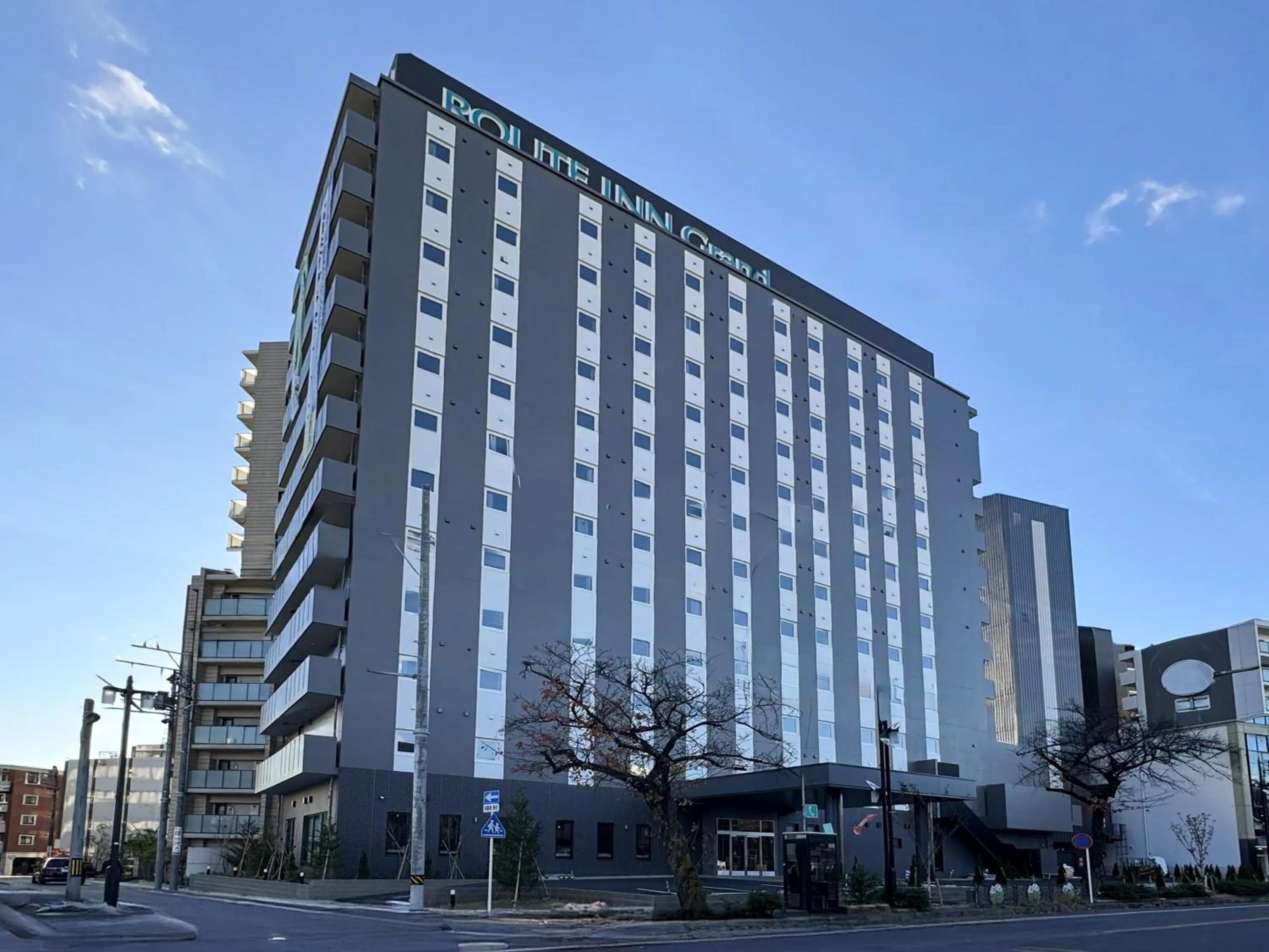 Property building in Hotel Route Inn Grand Nagoya Fujigaoka Ekimae