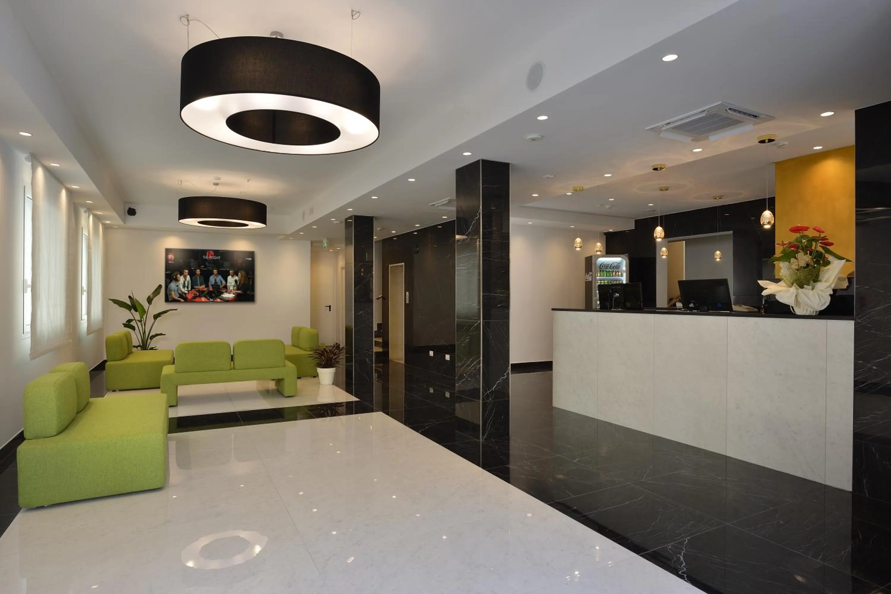 Lobby or reception in Hotel Ducale