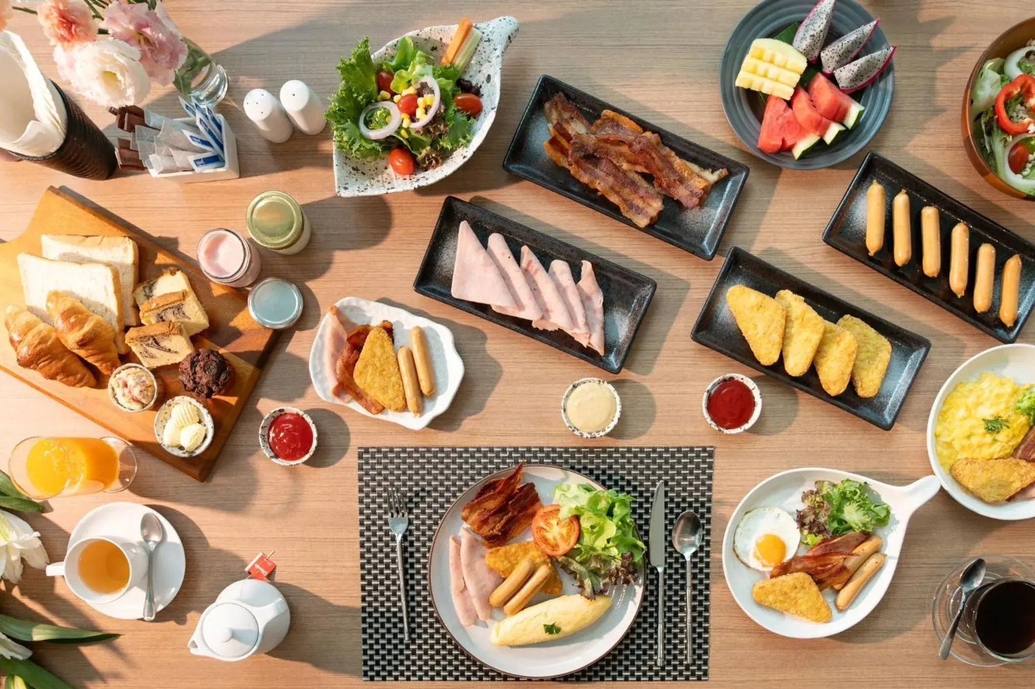 Buffet breakfast in Aviyana Hua Hin Buffet breakfast in Aviyana Hua Hin