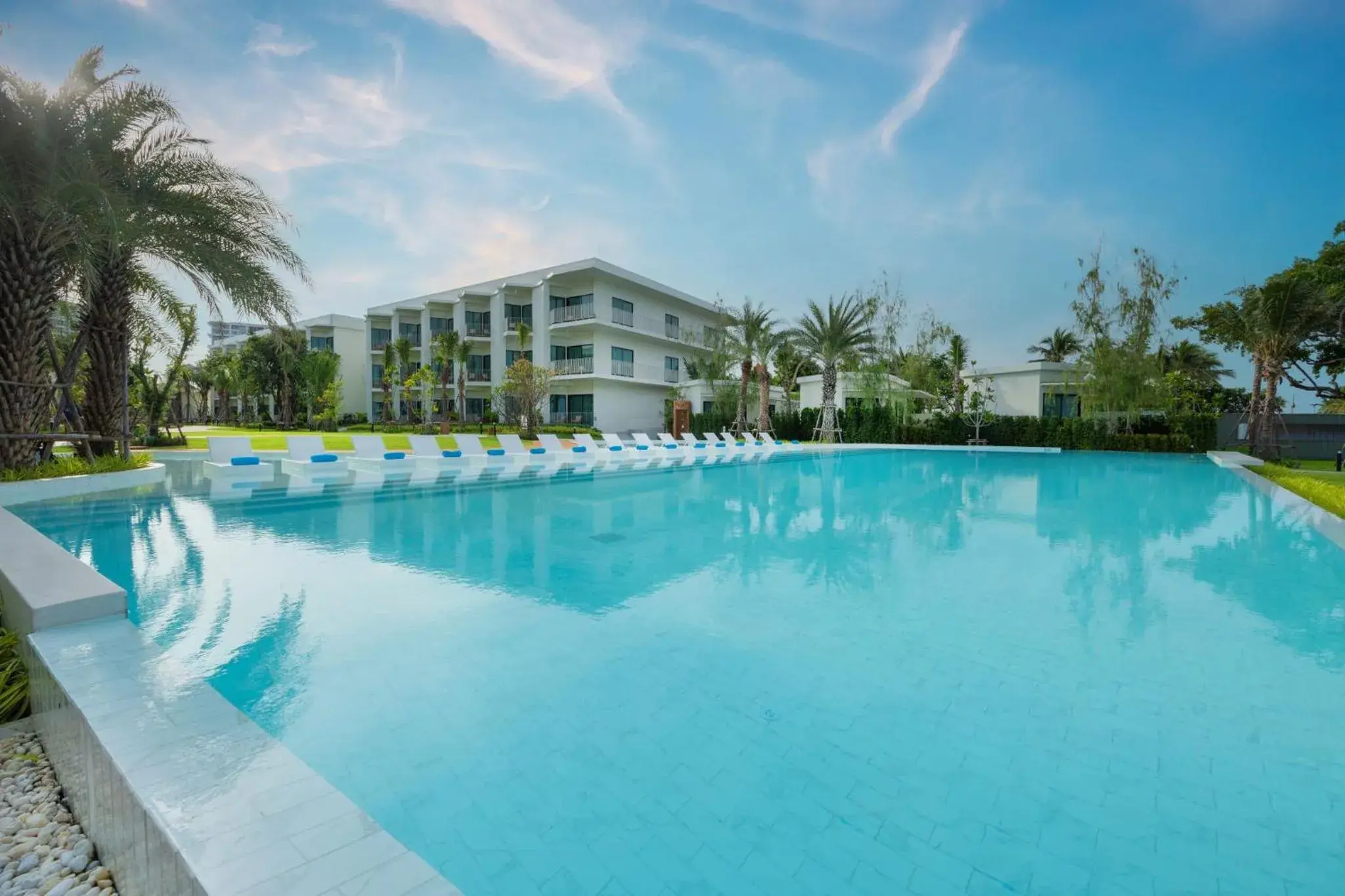 Pool view in Aviyana Hua Hin Pool view in Aviyana Hua Hin
