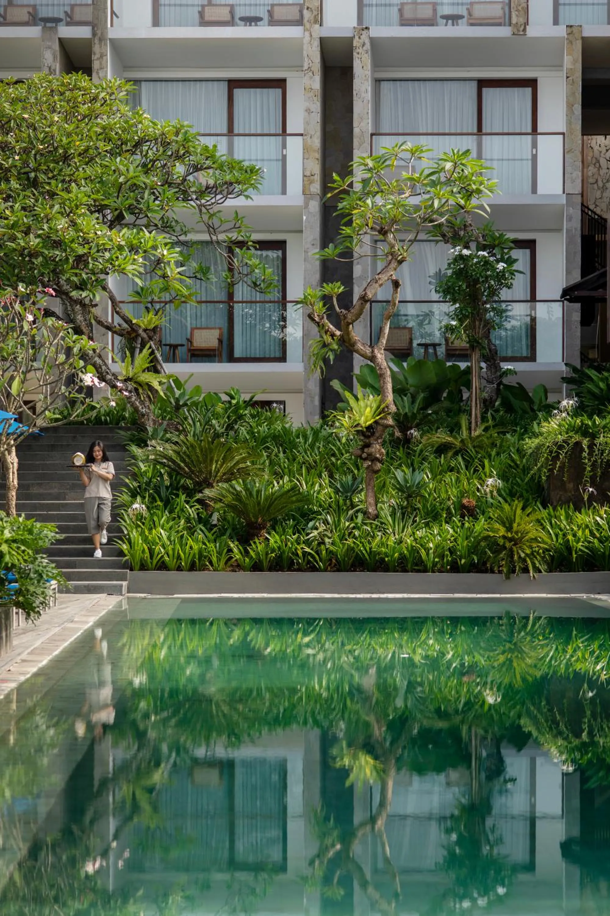 Garden view in Dialoog Seminyak