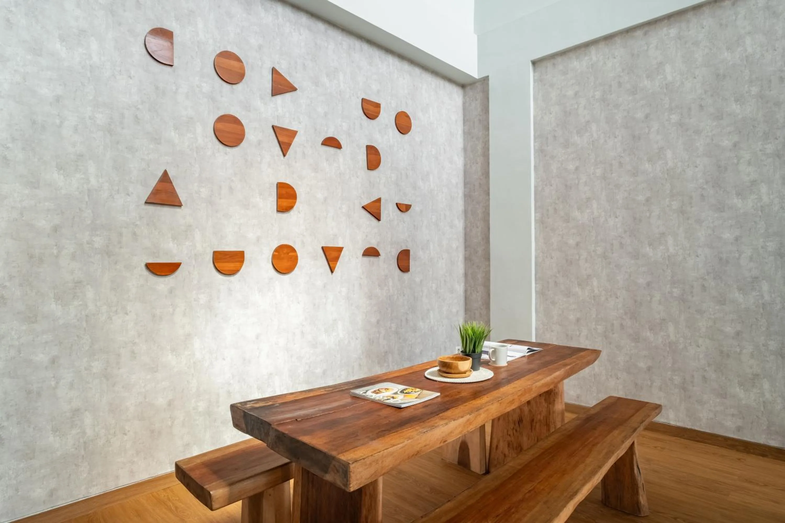 Communal kitchen in Cove Arganta