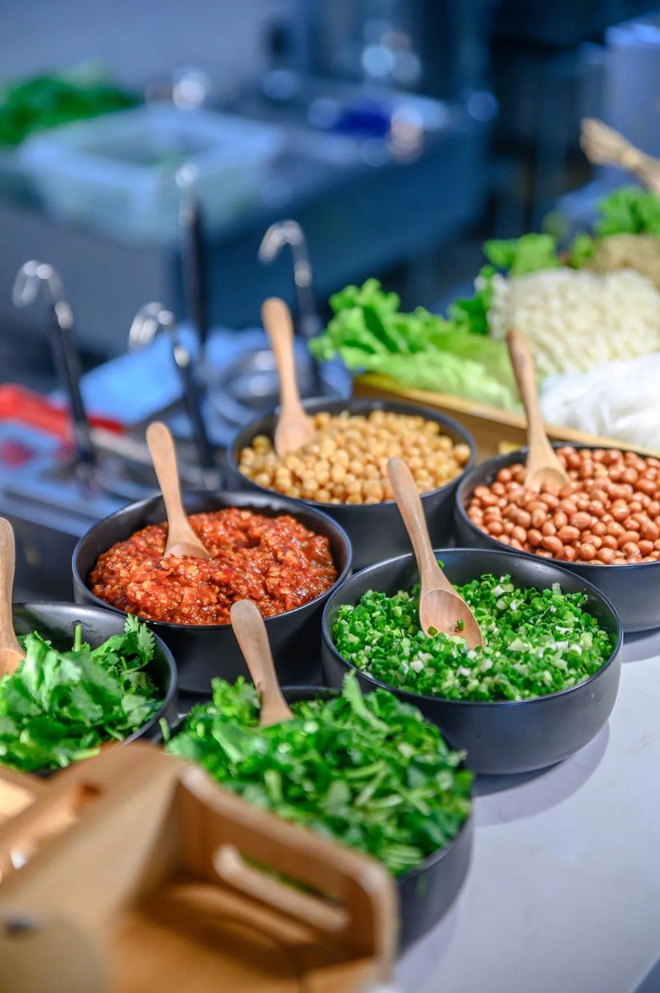 Buffet breakfast in ECHENG Hotel, Nanning Wanda Plaza Convention and Exhibition Center