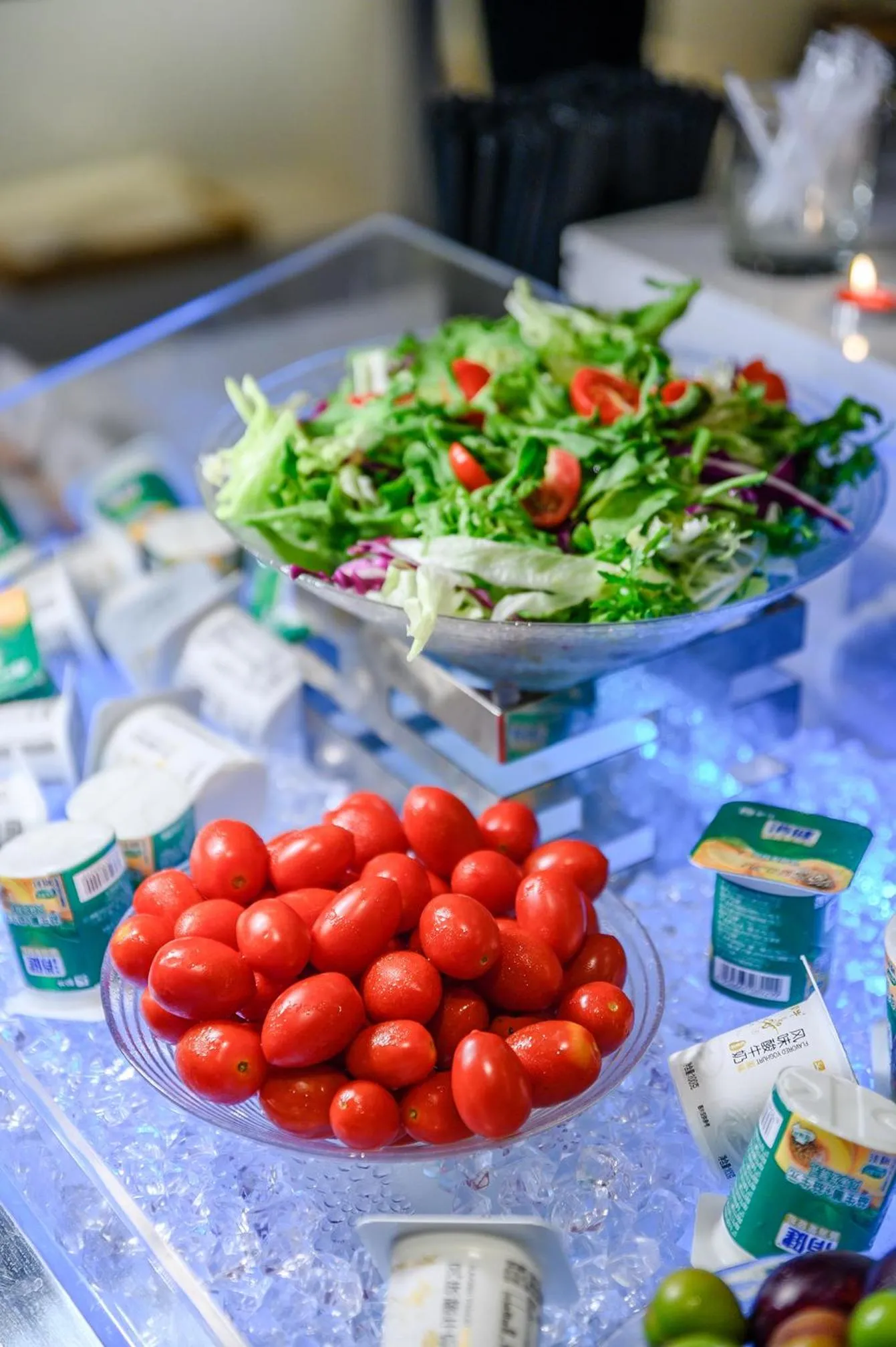 Buffet breakfast in ECHENG Hotel, Nanning Wanda Plaza Convention and Exhibition Center