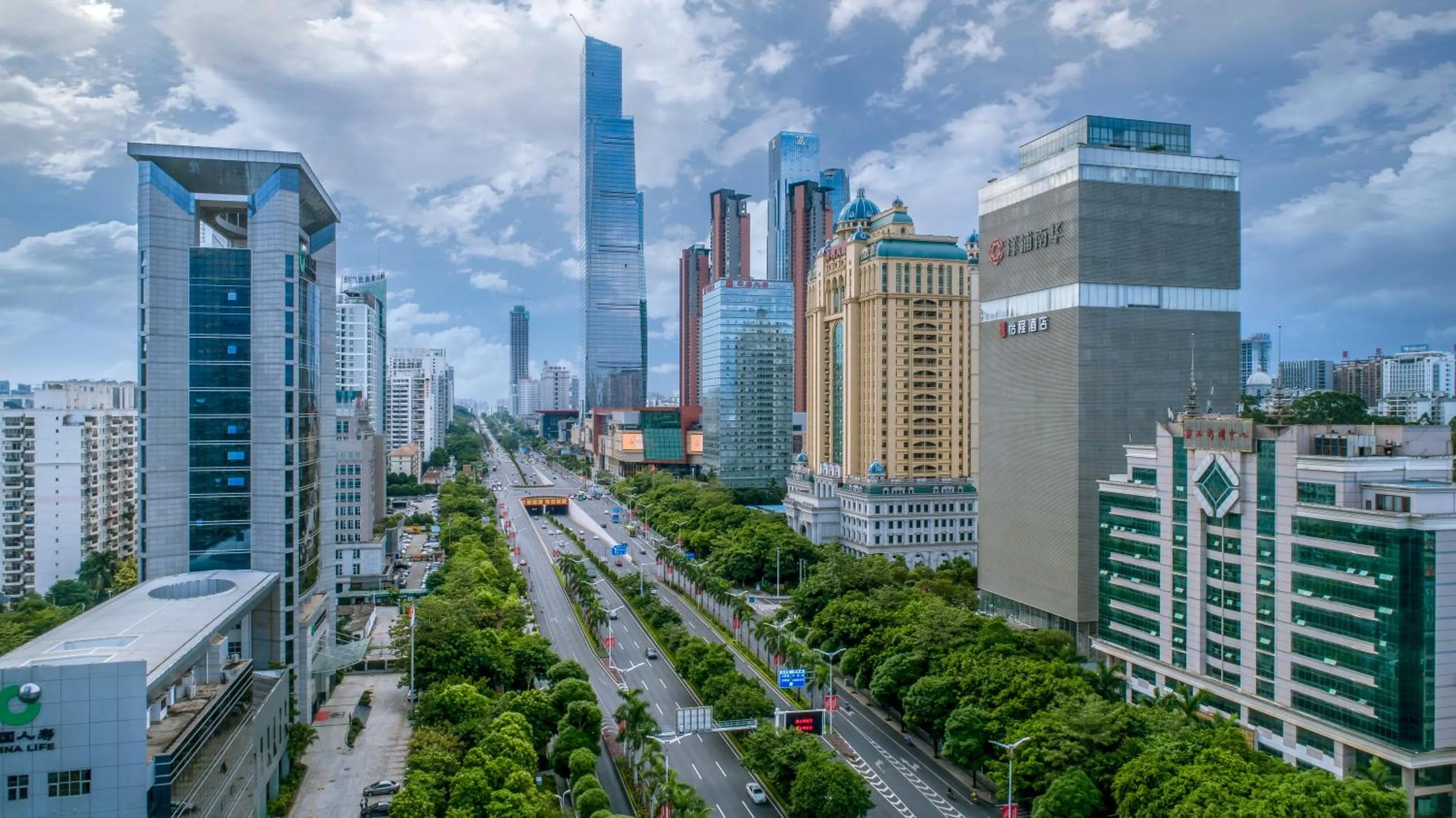 Property building in ECHENG Hotel, Nanning Wanda Plaza Convention and Exhibition Center