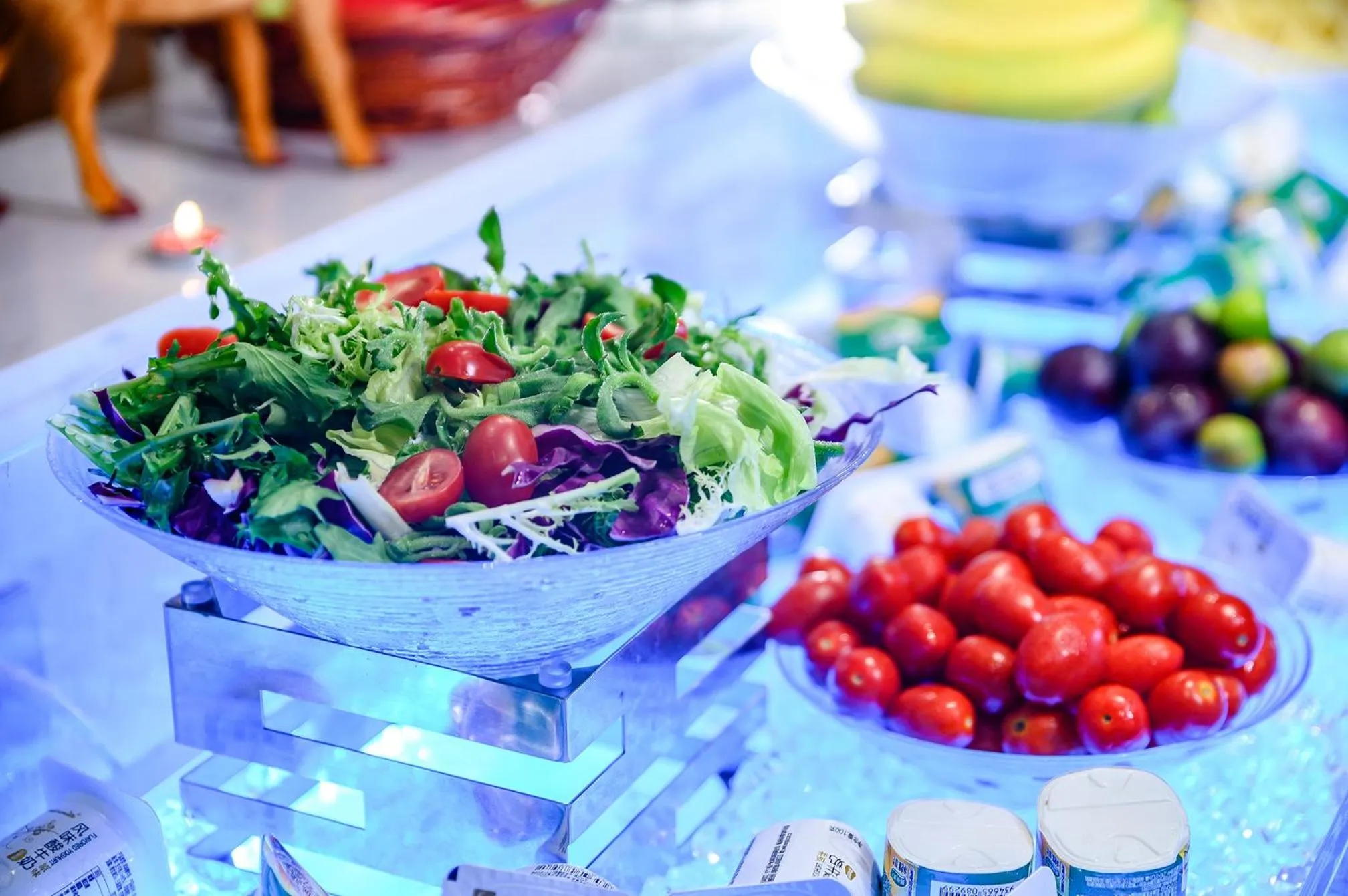 Buffet breakfast in ECHENG Hotel, Nanning Wanda Plaza Convention and Exhibition Center