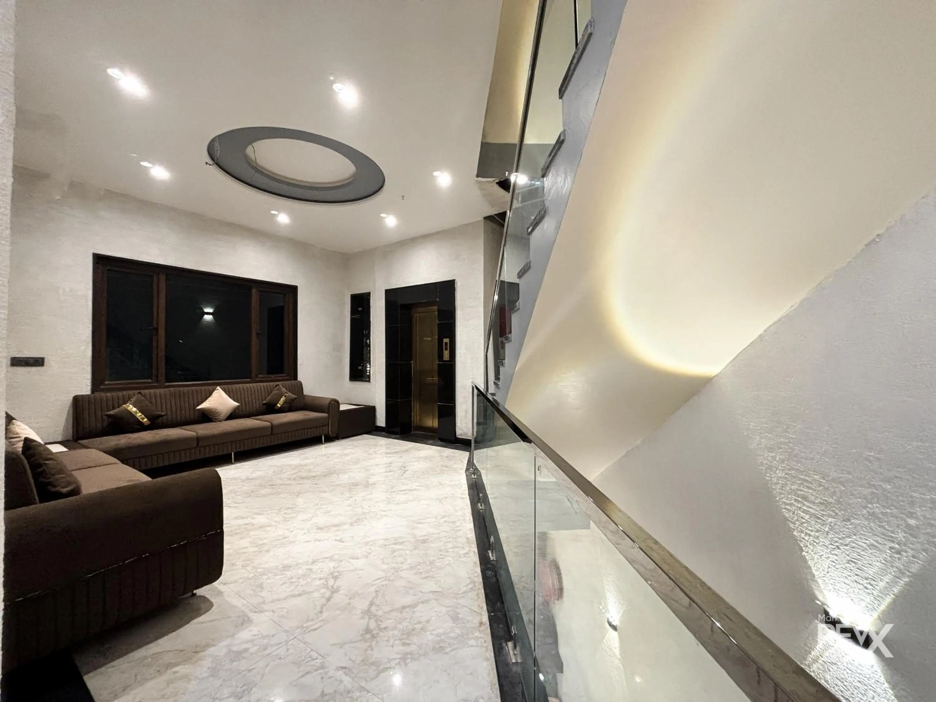 Seating area in Hotel Brij Vas