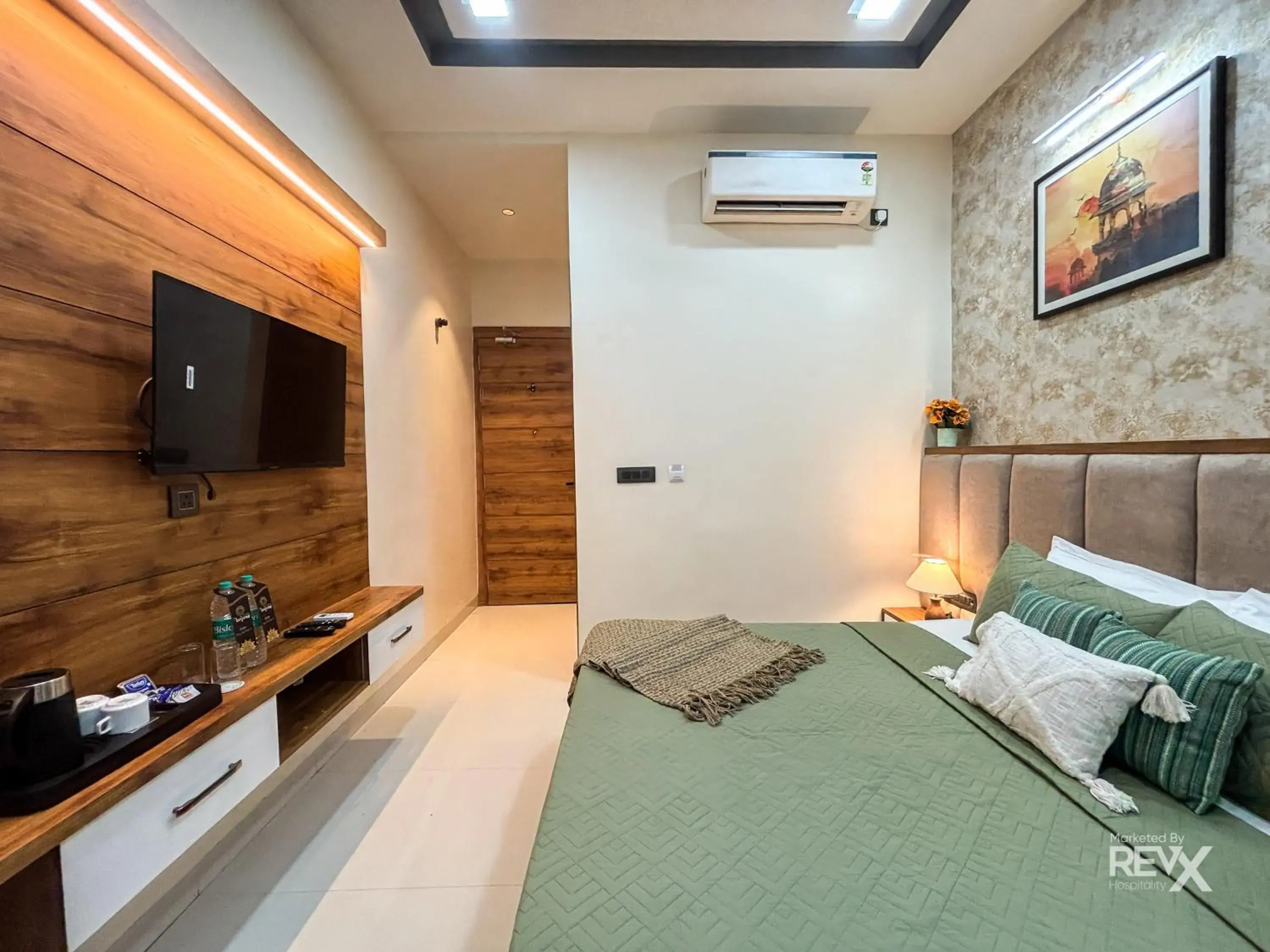 Bedroom in Hotel Brij Vas Bedroom in Hotel Brij Vas