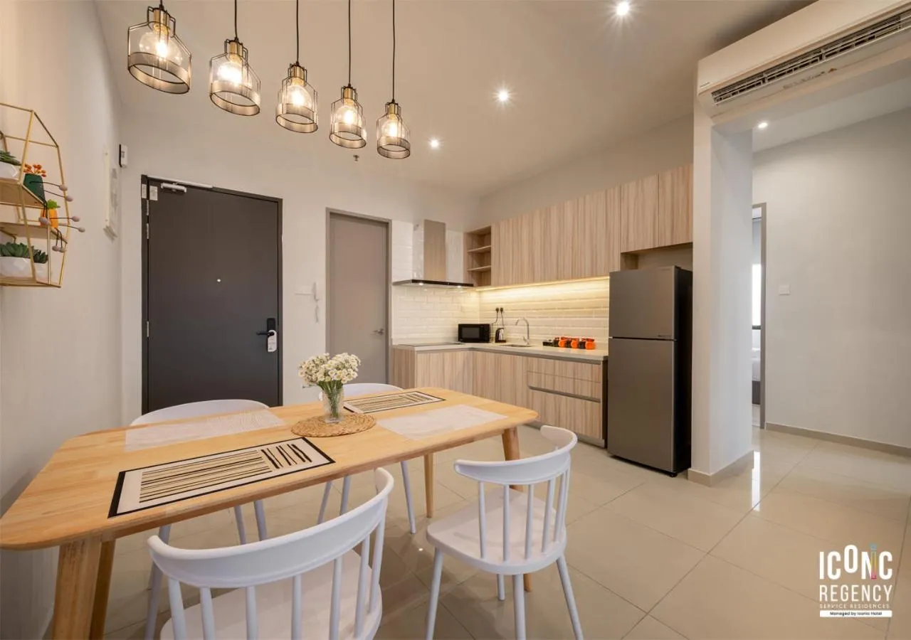 Kitchen or kitchenette in Iconic Regency Service Residences, managed by Iconic Hotel