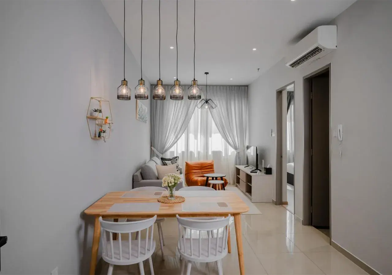 Living room in Iconic Regency Service Residences, managed by Iconic Hotel Living room in Iconic Regency Service Residences, managed by Iconic Hotel