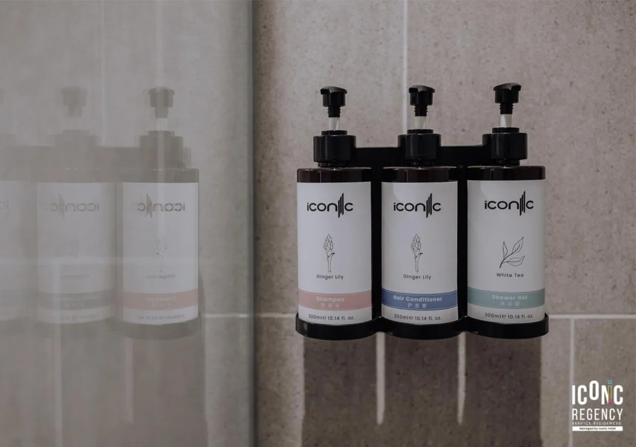 Shower in Iconic Regency Service Residences, managed by Iconic Hotel