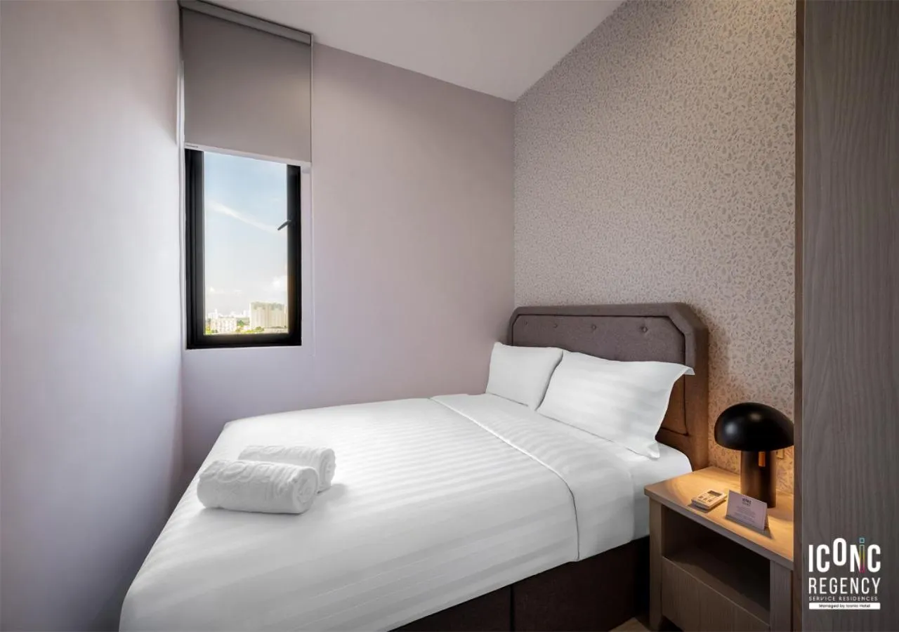 Bed in Iconic Regency Service Residences, managed by Iconic Hotel