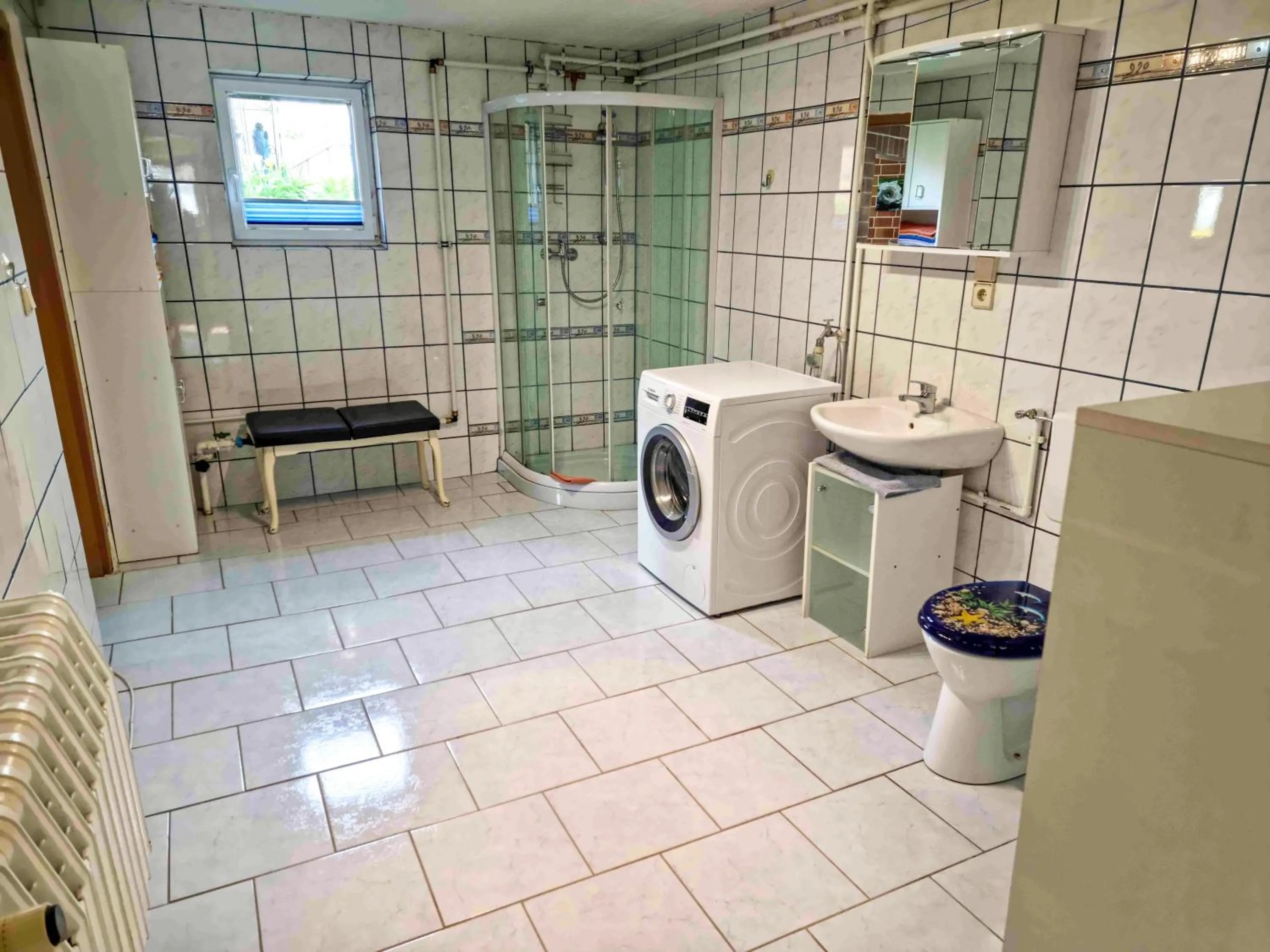 Shower in Apartment Kenz-Küstrow