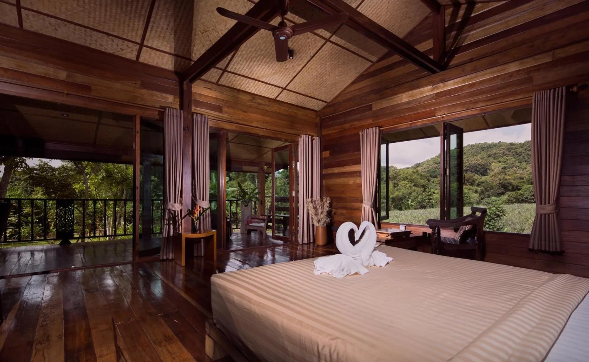 View (from property/room), Bed in Bambuh Boutique Homestay