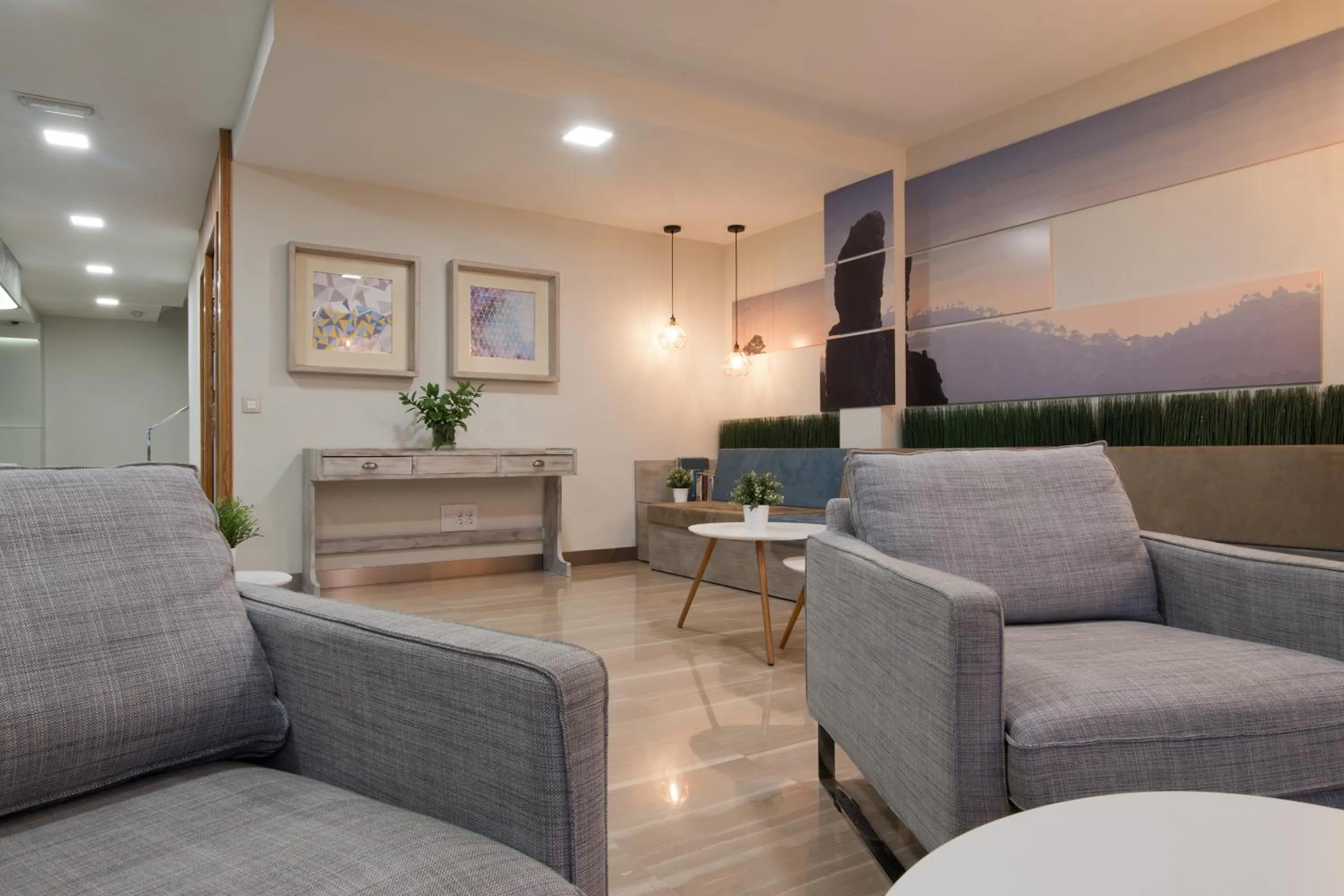 Living room in ApartHotel Idafe