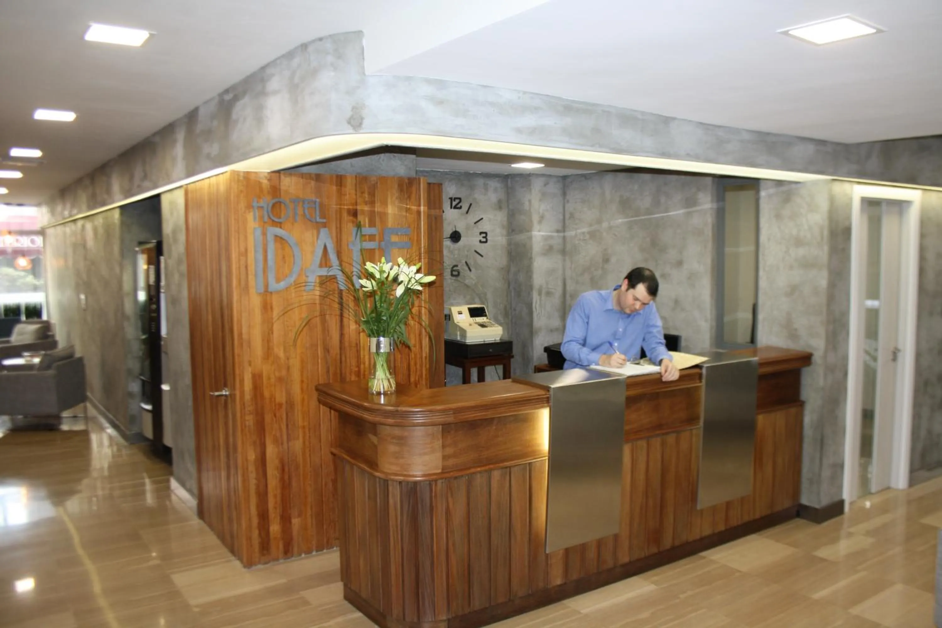 Lobby or reception in ApartHotel Idafe