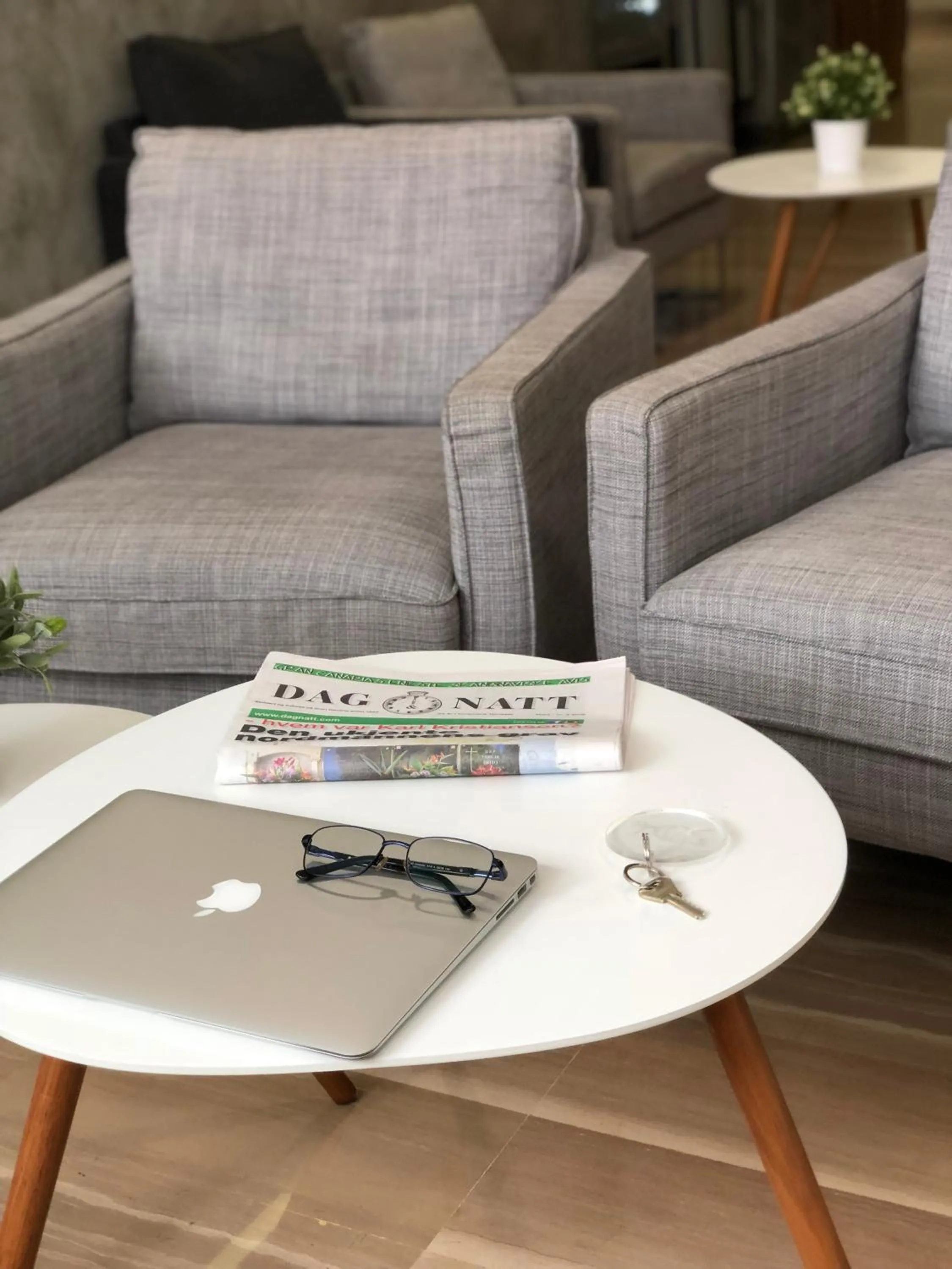 Living room in ApartHotel Idafe