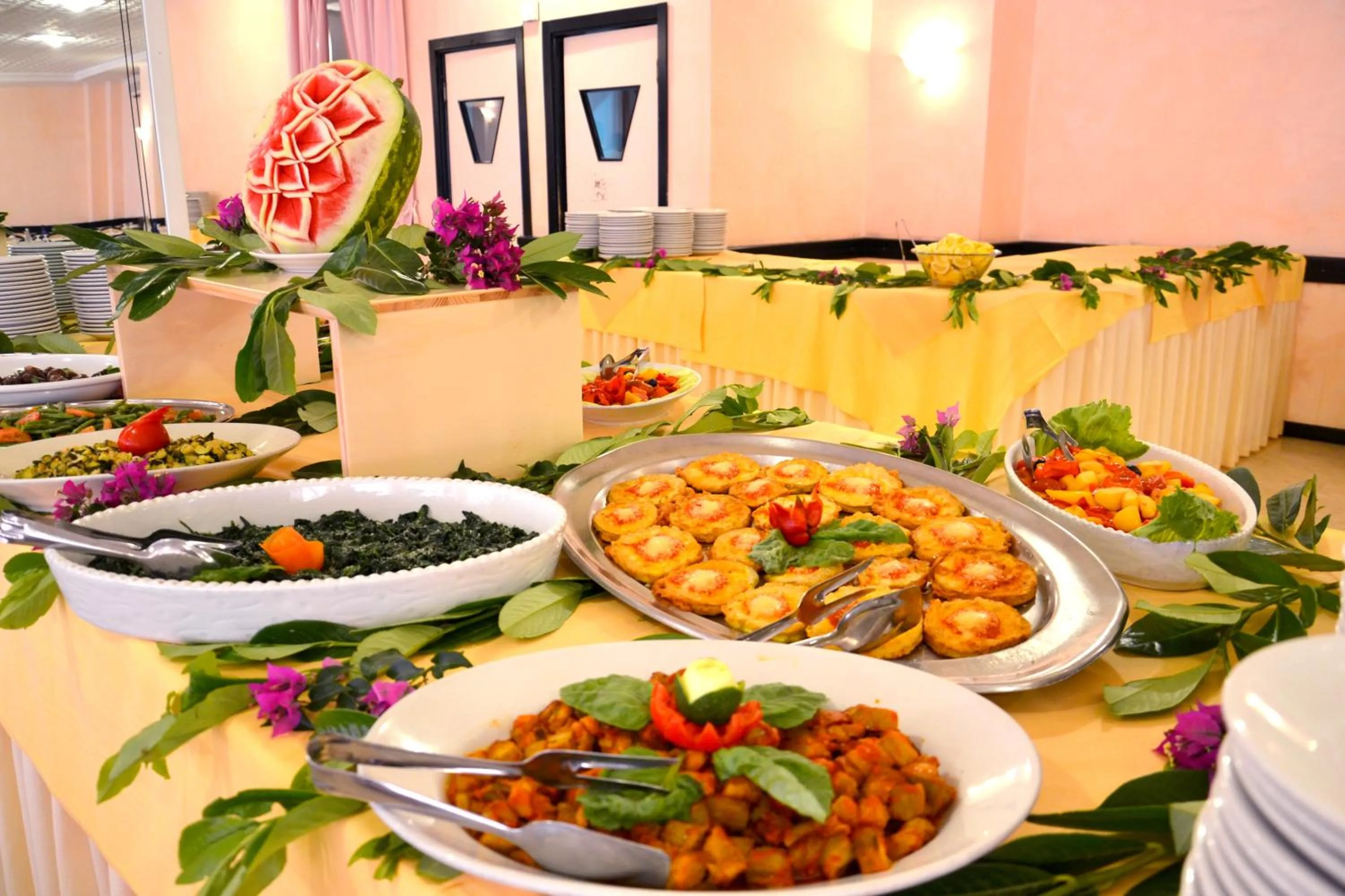 Food and drinks in Hotel Parco Dei Principi