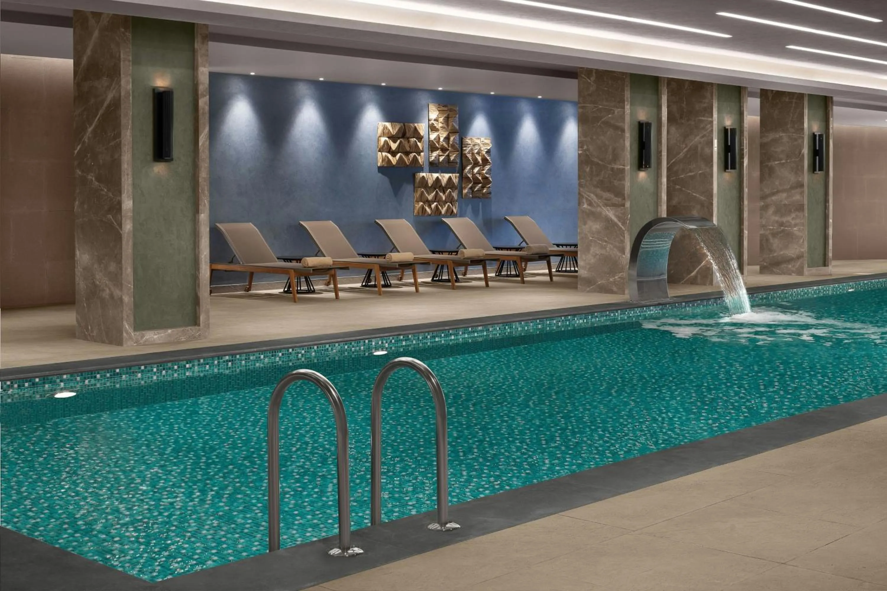 Swimming pool in Cappadocia Marriott Hotel