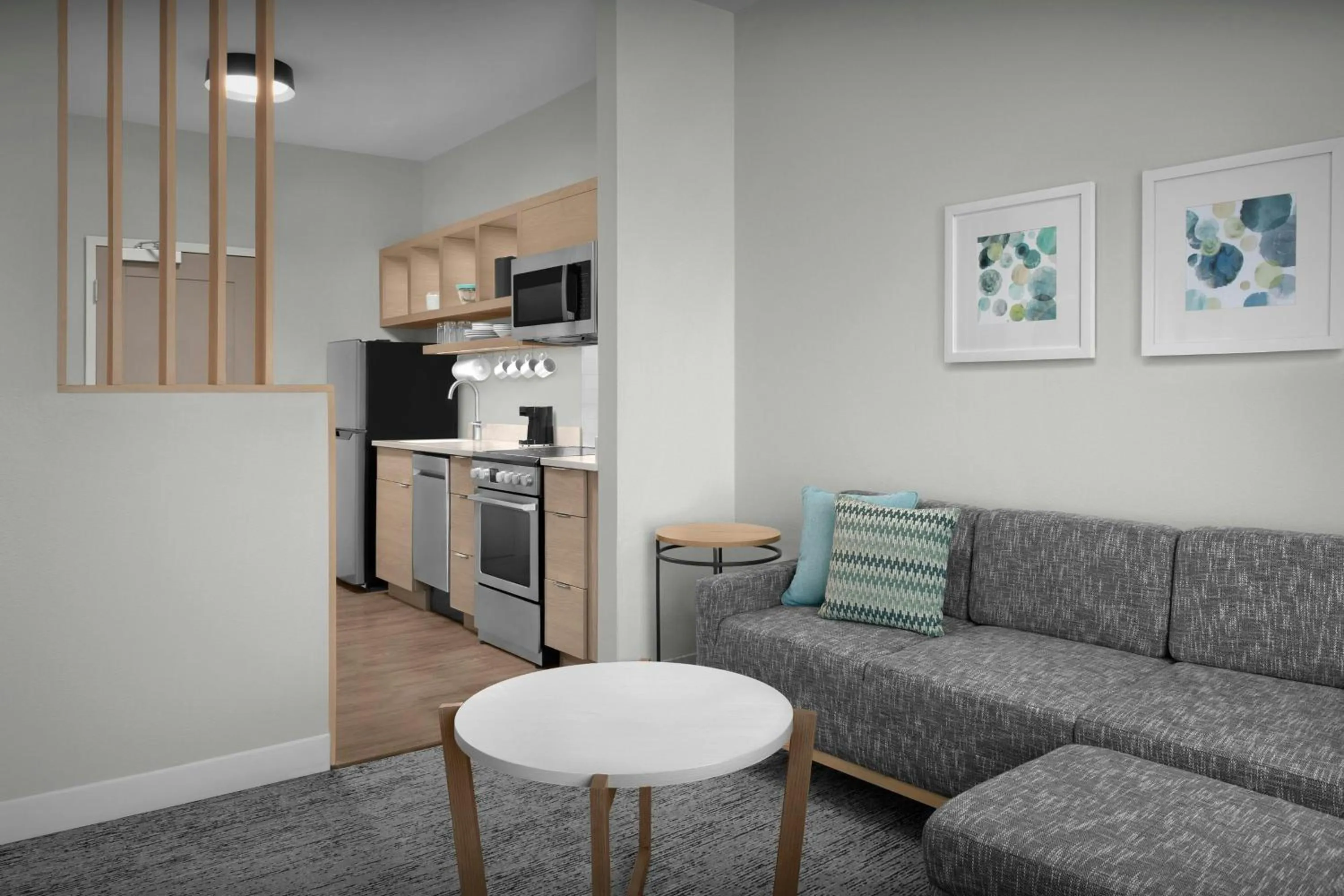 Living room in TownePlace Suites by Marriott Paris