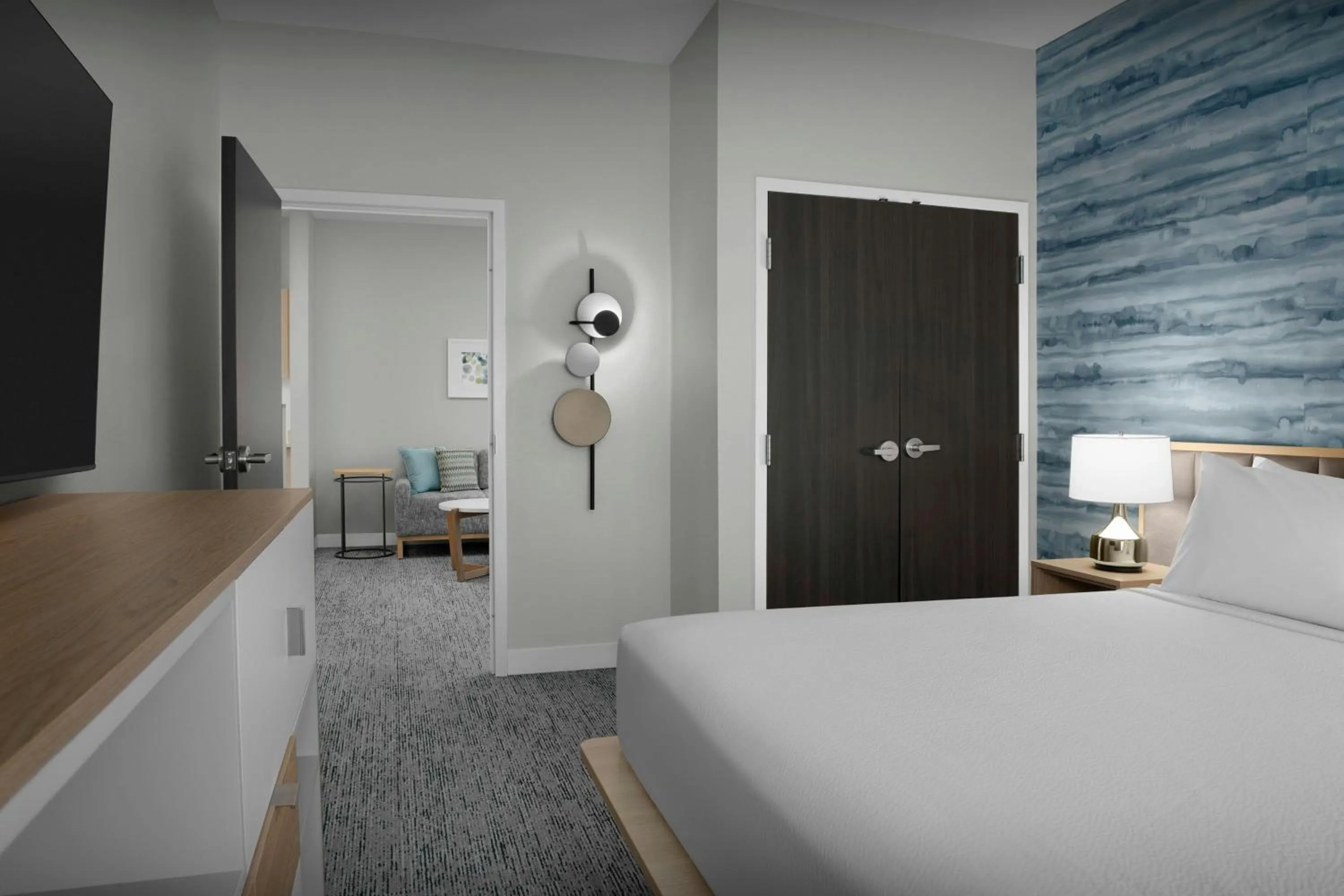 Bedroom, Bed in TownePlace Suites by Marriott Paris