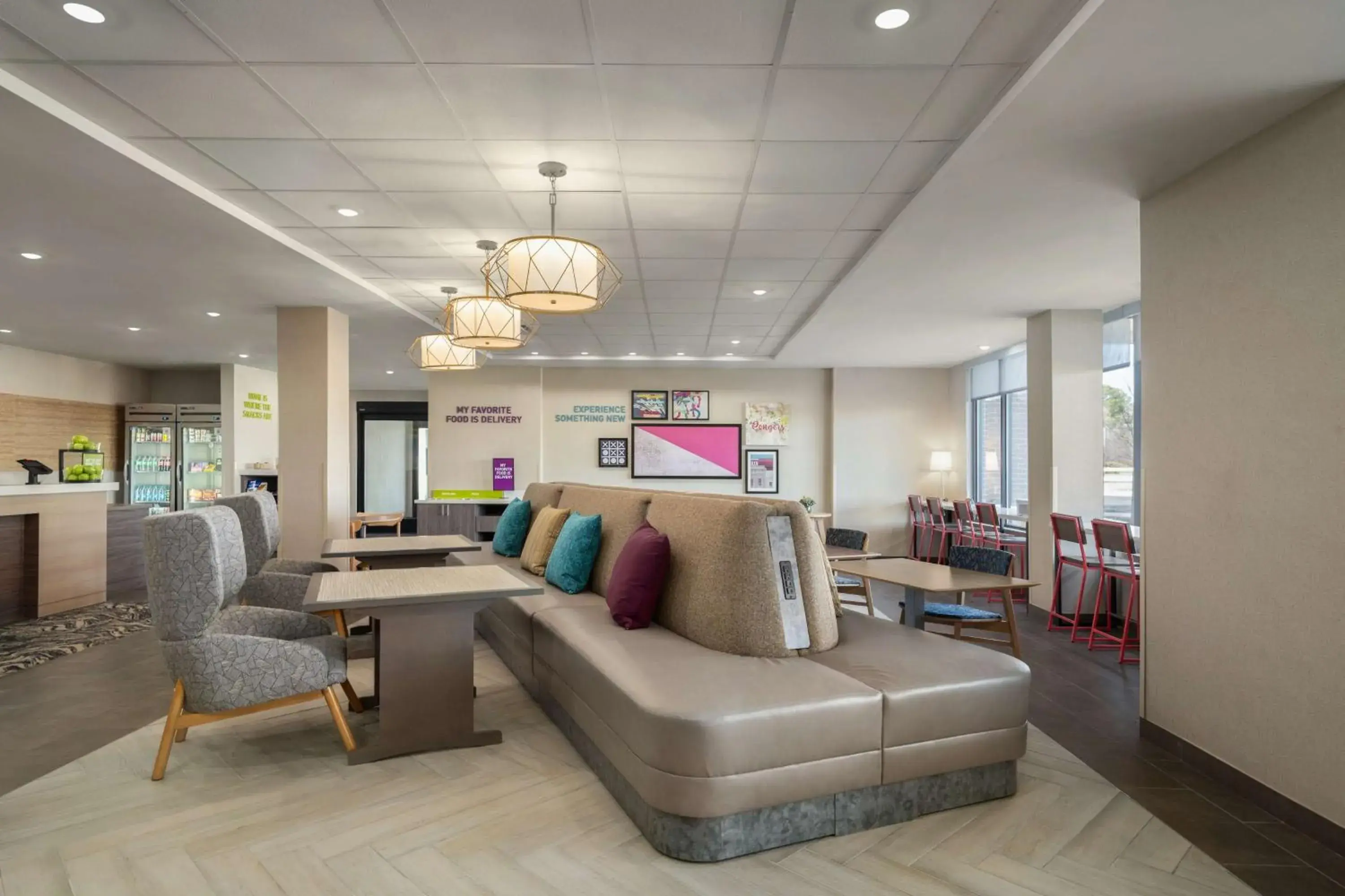 Lobby or reception in Home2 Suites By Hilton Conyers Atlanta Lobby or reception in Home2 Suites By Hilton Conyers Atlanta