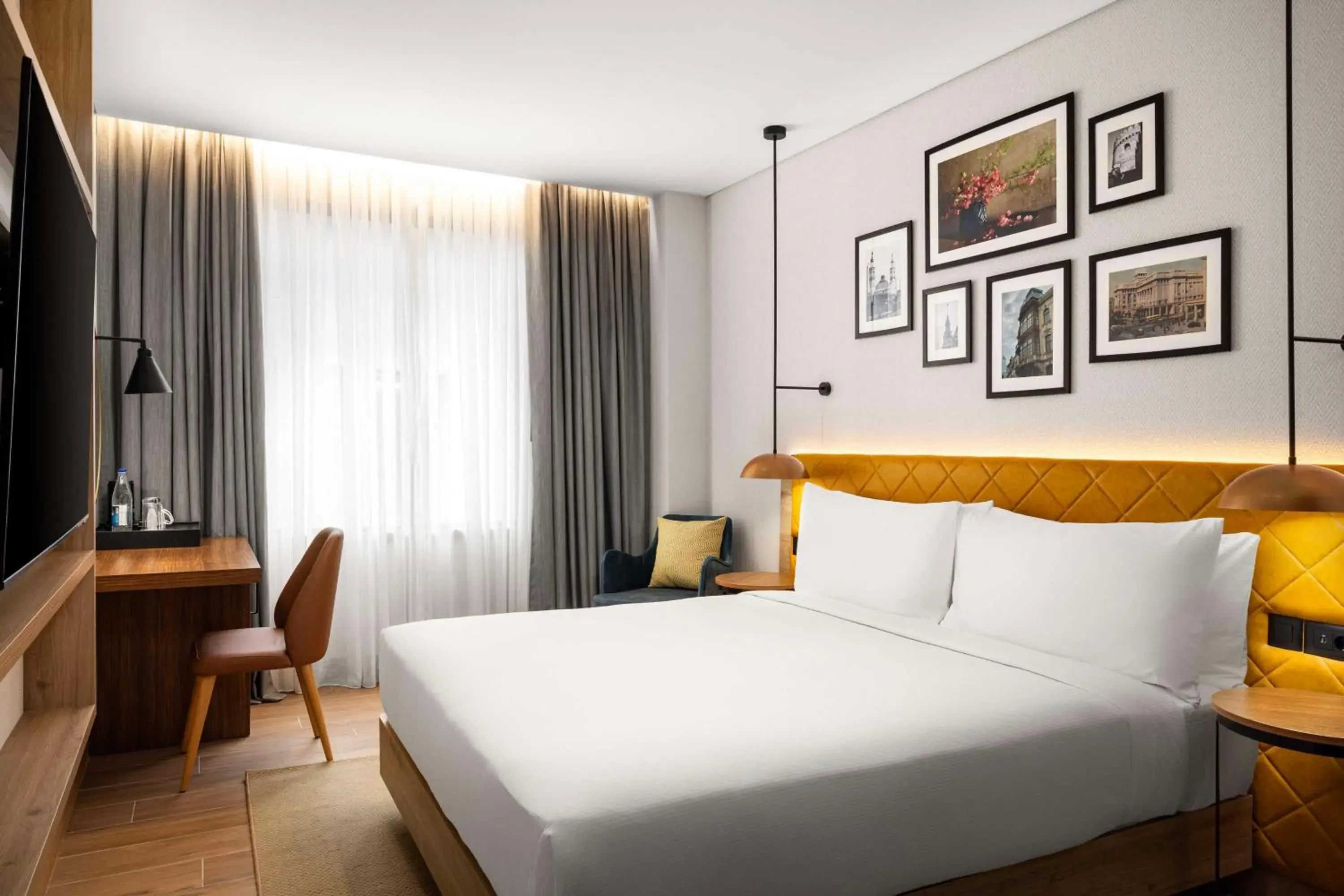 Bed in Hilton Garden Inn Baku Bed in Hilton Garden Inn Baku