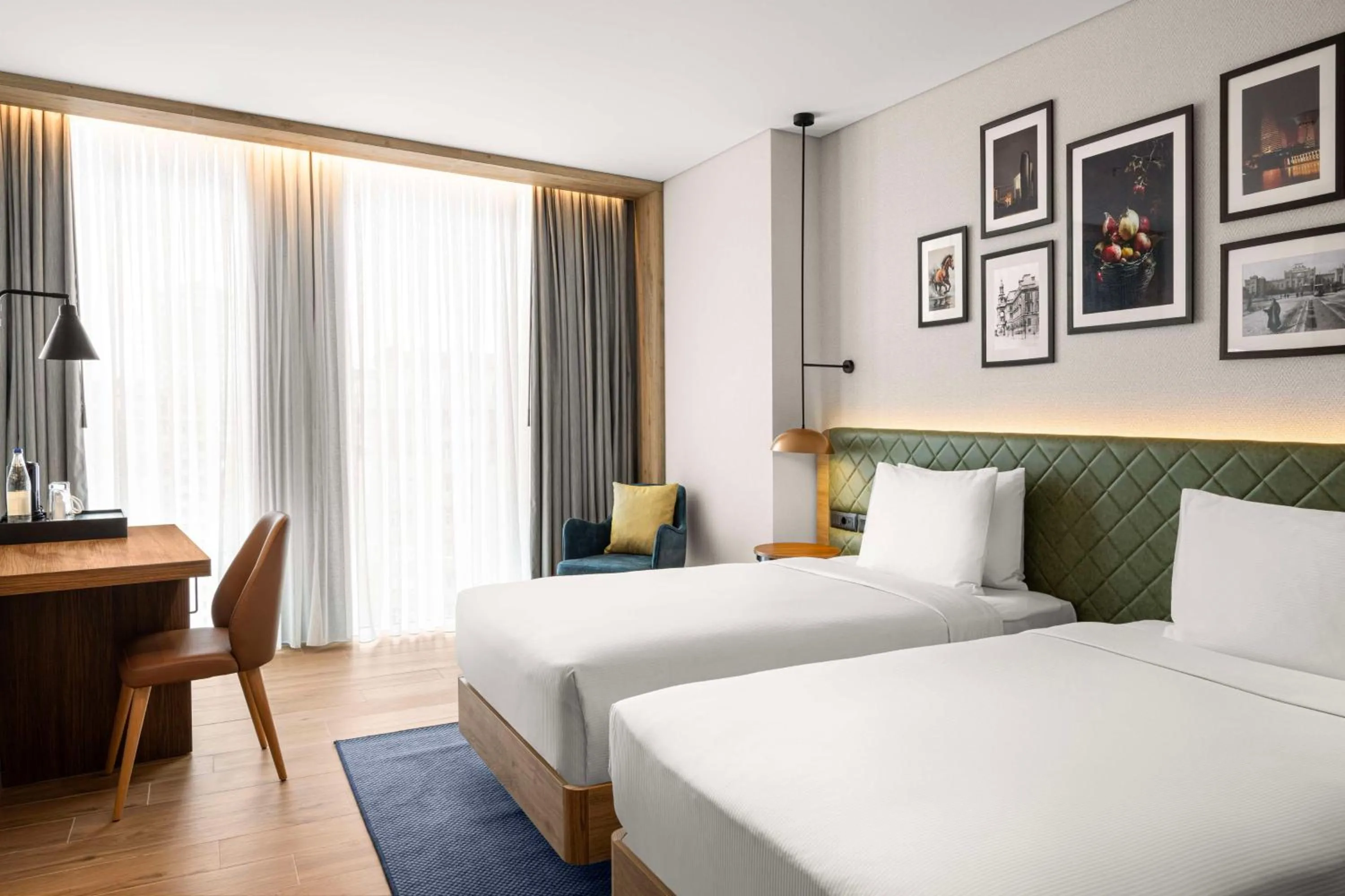 Bed in Hilton Garden Inn Baku