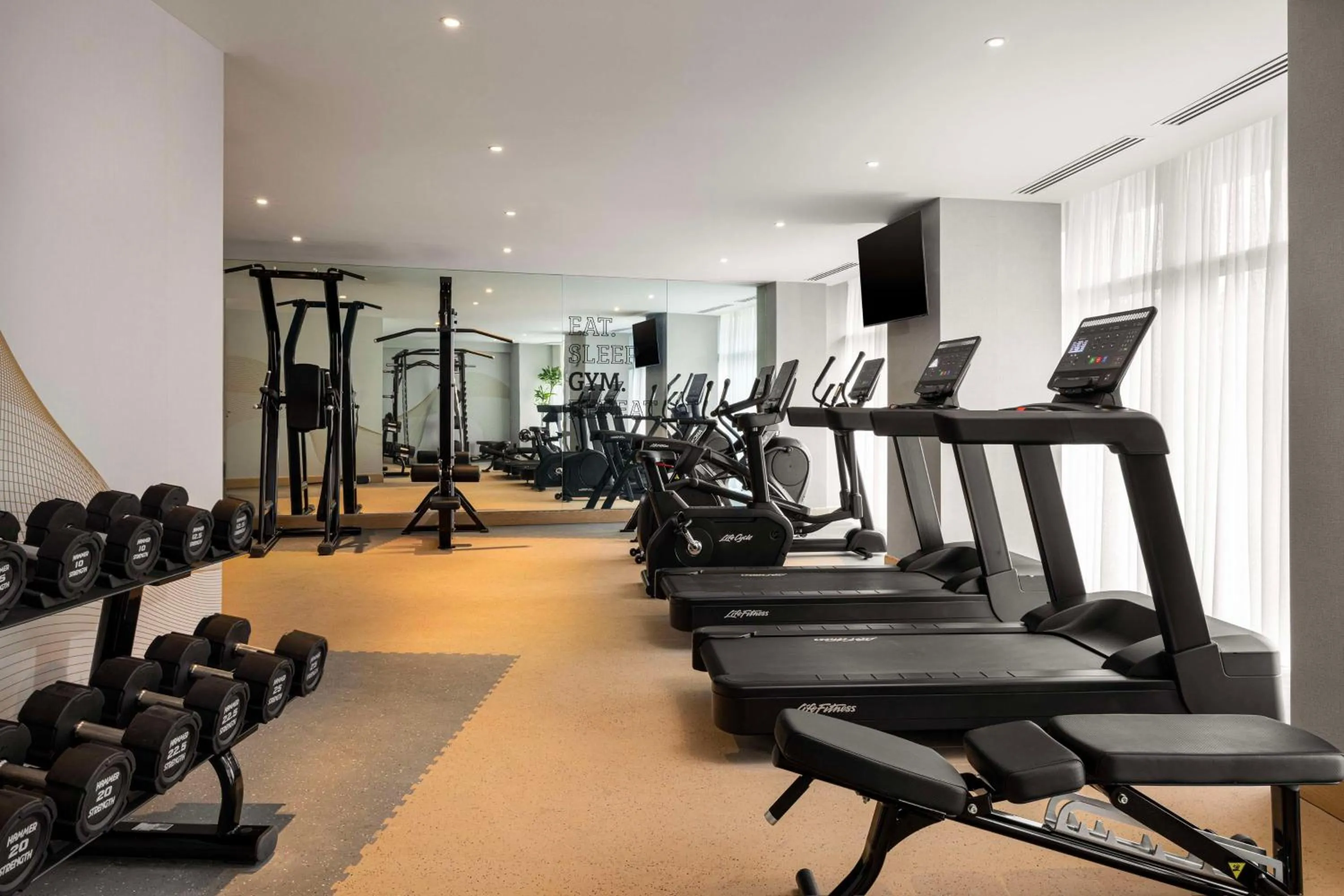 Fitness centre/facilities in Hilton Garden Inn Baku