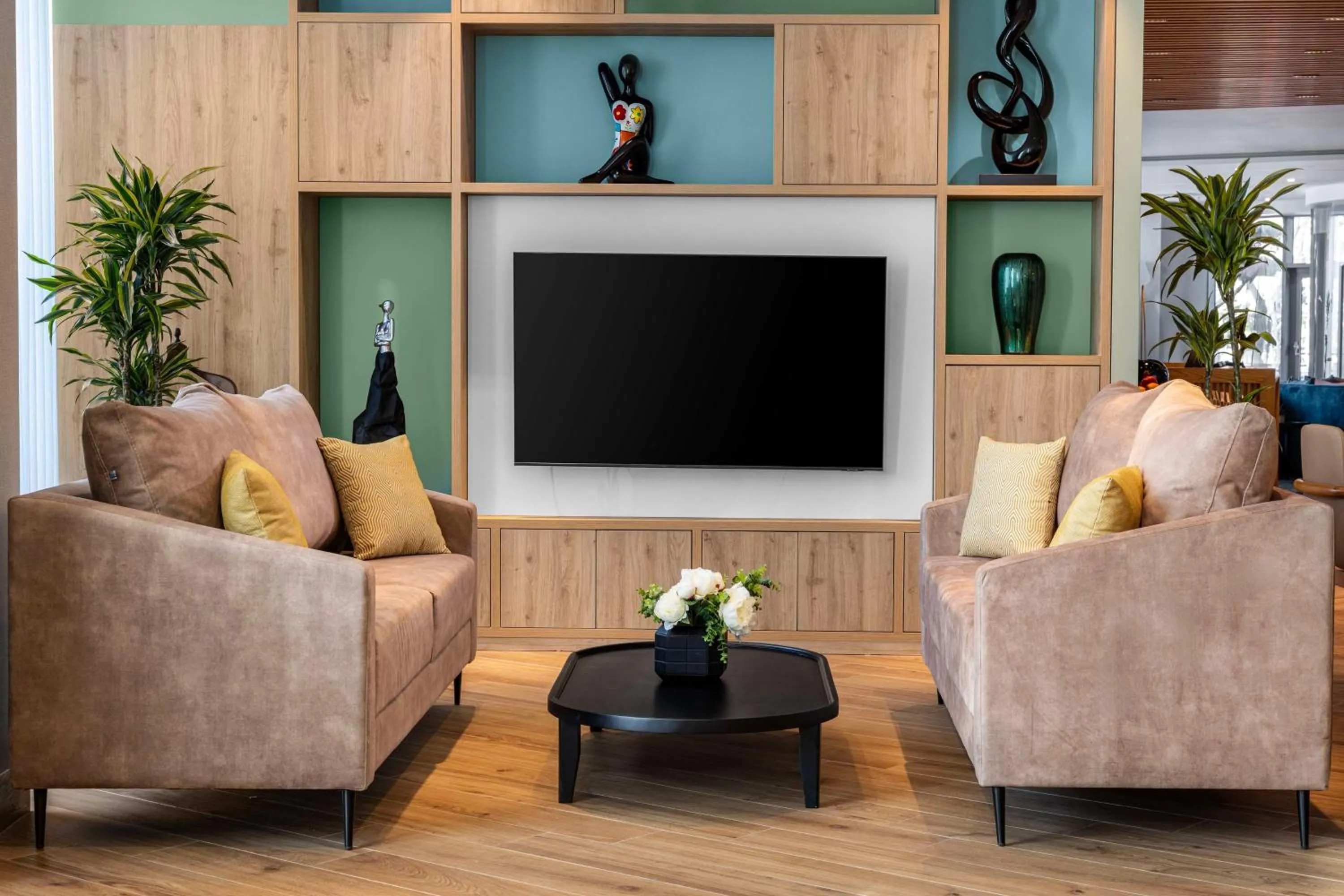 Lobby or reception in Hilton Garden Inn Baku