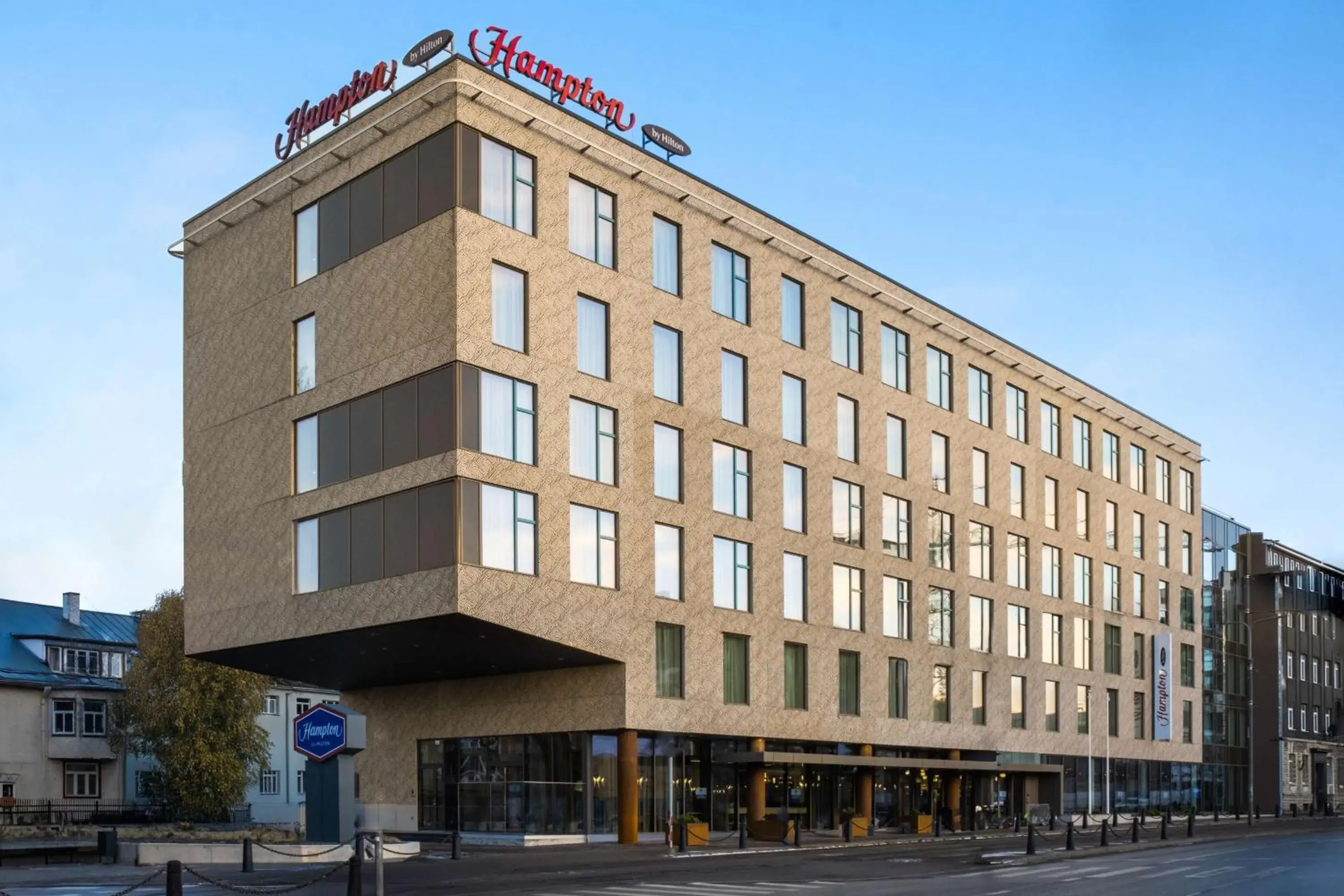 Property building in Hampton By Hilton Tallinn Property building in Hampton By Hilton Tallinn