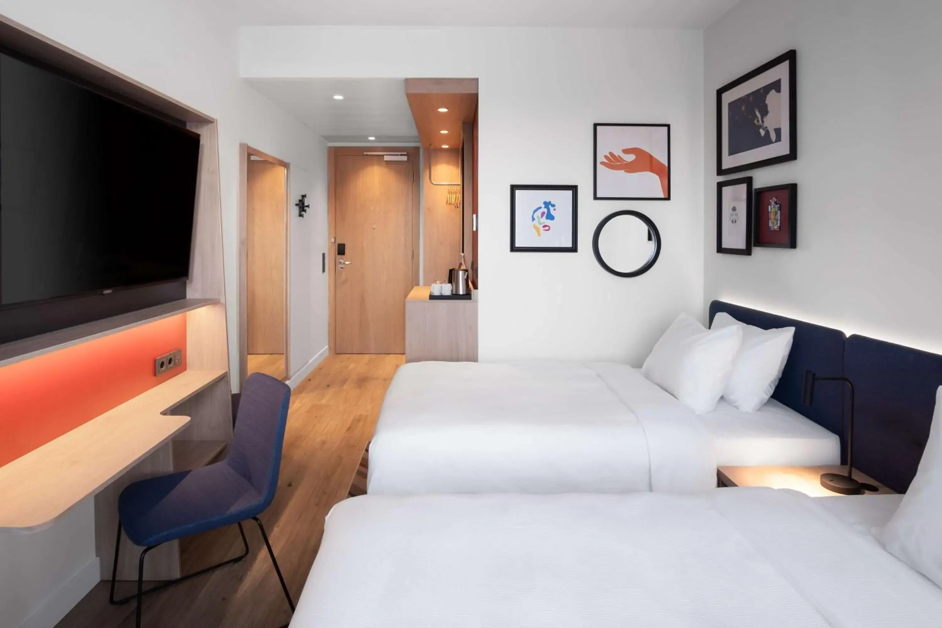 Bedroom, Bed in Hampton By Hilton Tallinn Bedroom, Bed in Hampton By Hilton Tallinn