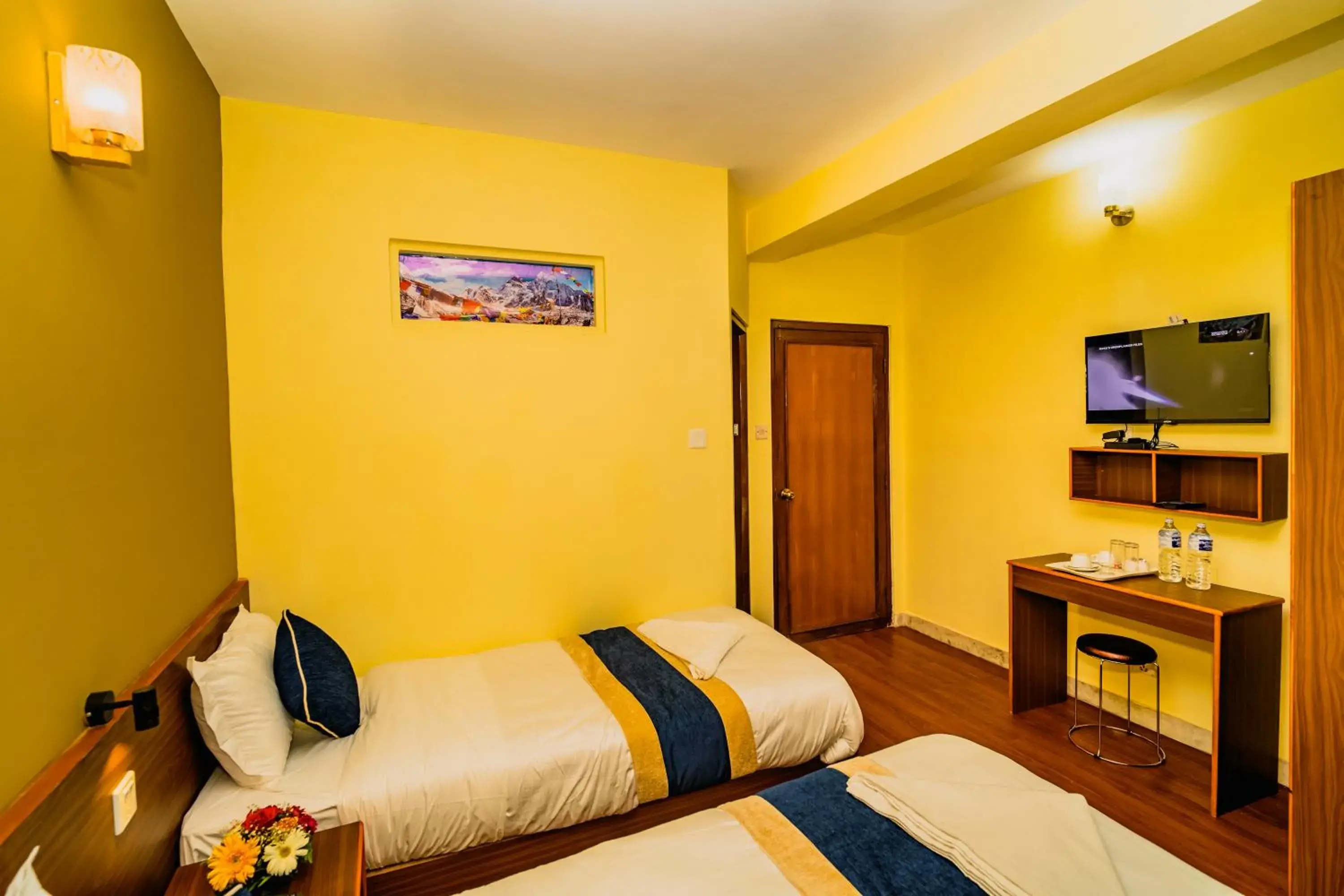 Deluxe Double or Twin Room in Hotel Aashraya Home Deluxe Double or Twin Room in Hotel Aashraya Home