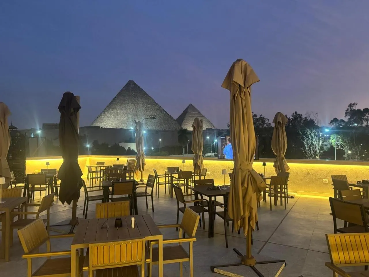 Restaurant/places to eat in La Boutique Hôtel - Vue Des Pyramides