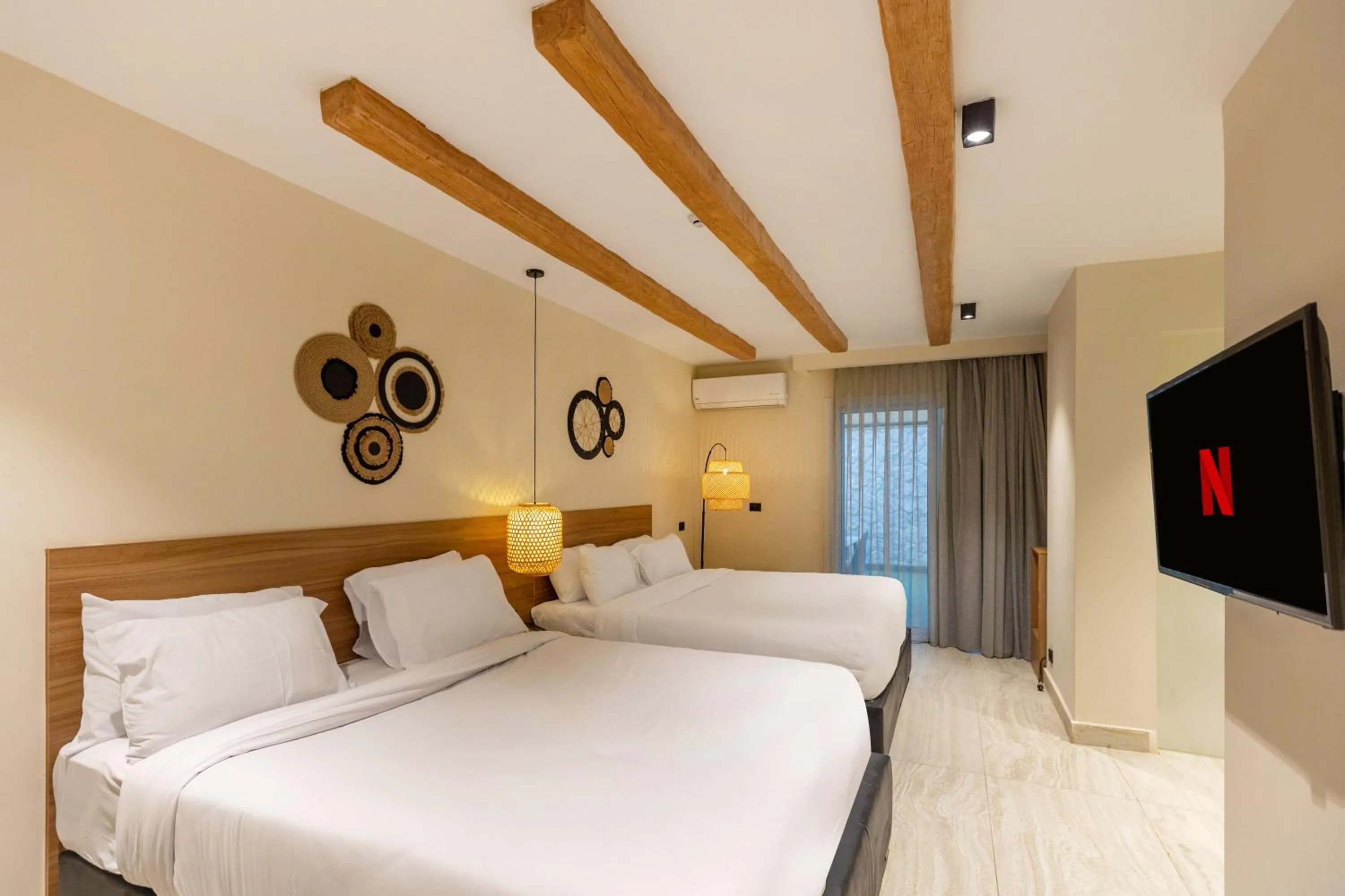 Bed in La Boutique Hôtel - Vue Des Pyramides