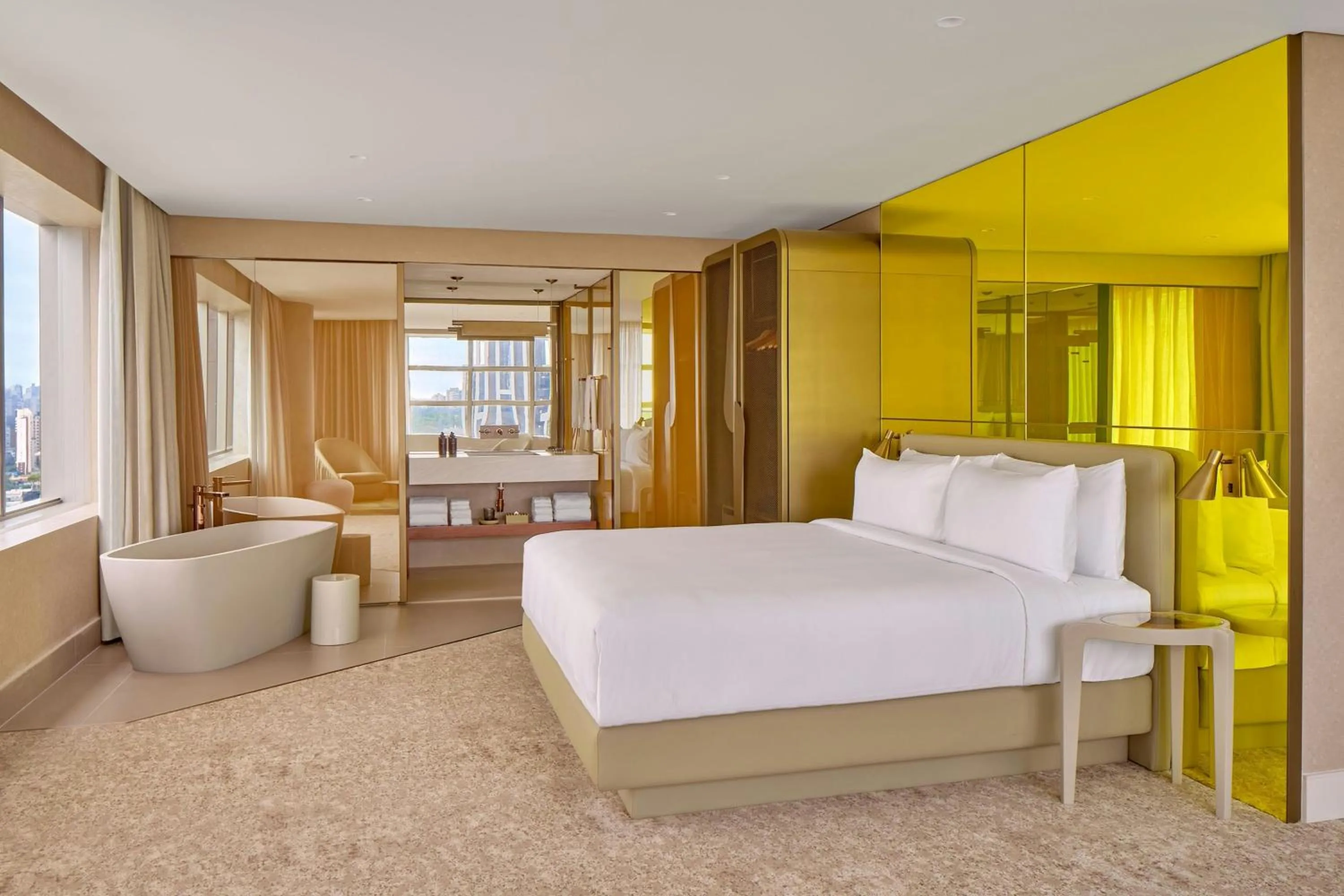 Photo of the whole room, Bed in W Sao Paulo