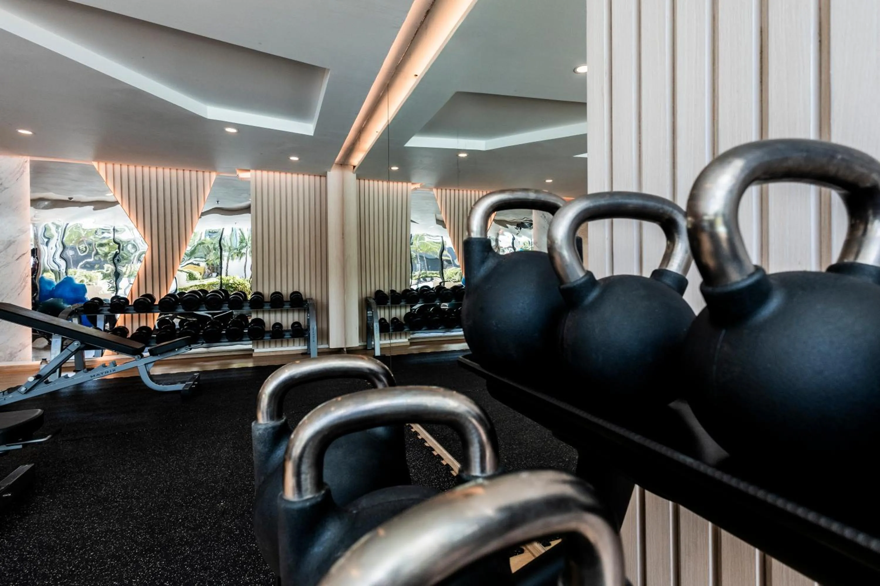 Fitness centre/facilities in Duplex Liora 1BR PoolsGym Shuttle to Nai Harn